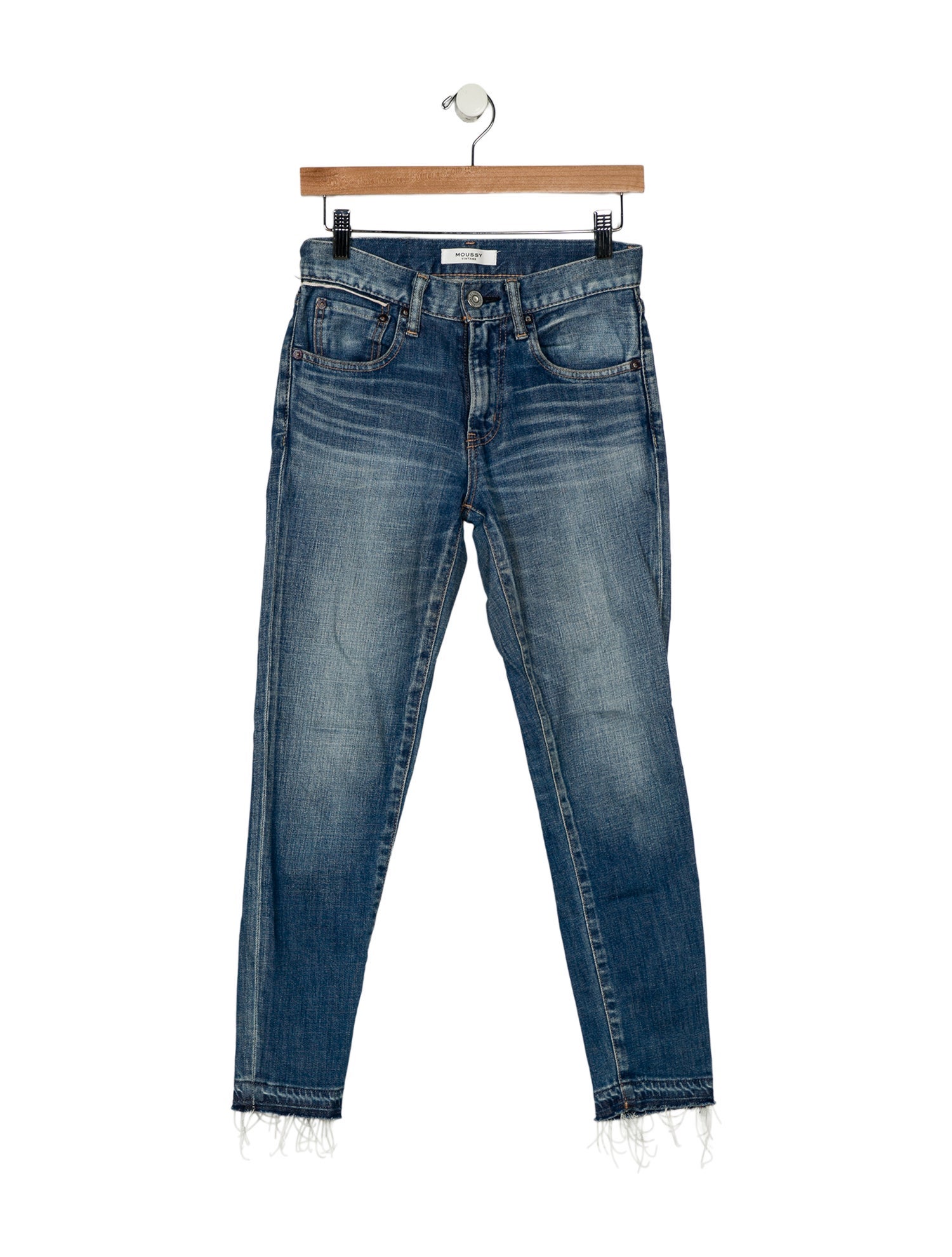 Moussy Vintage Mid-Rise Skinny Leg Jeans