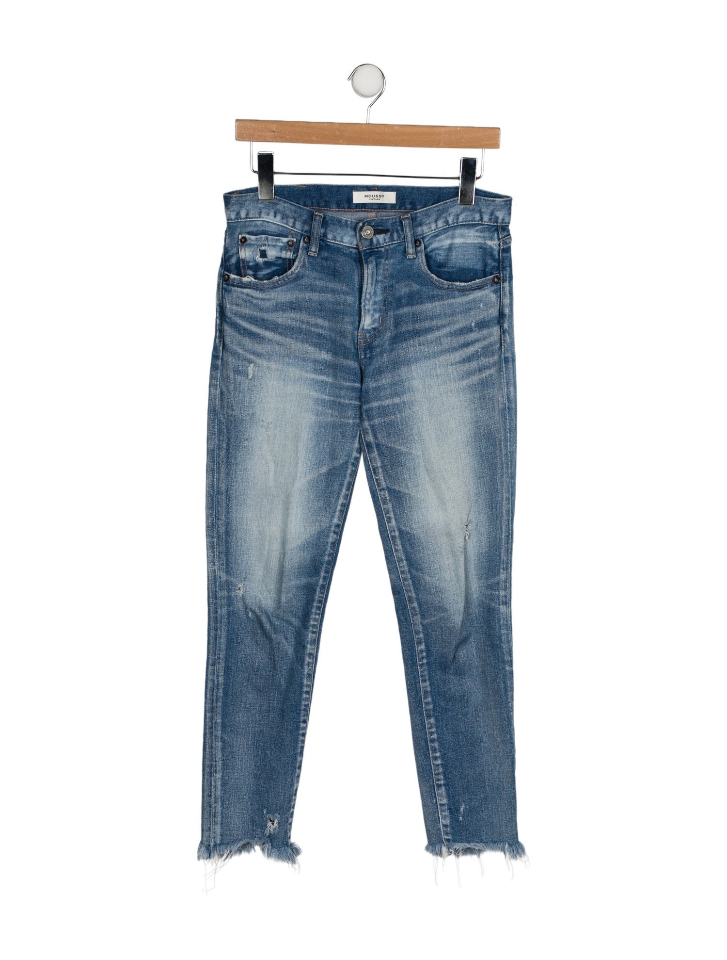 Moussy Vintage Mid-Rise Skinny Leg Jeans