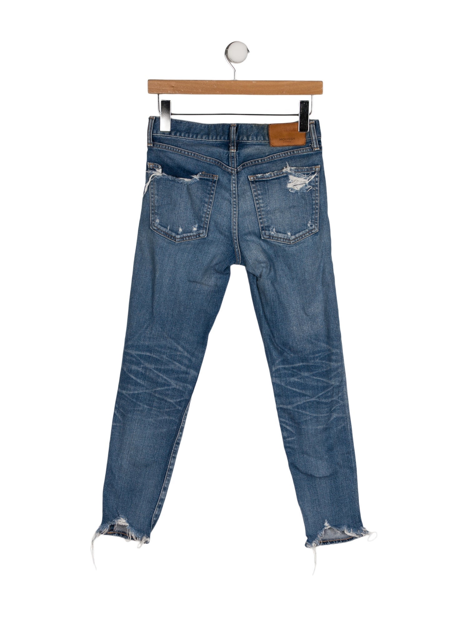 Moussy Vintage Mid-Rise Skinny Leg Jeans