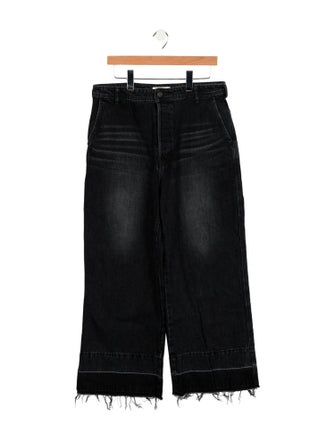 Moussy Vintage High-Rise Wide Leg Jeans