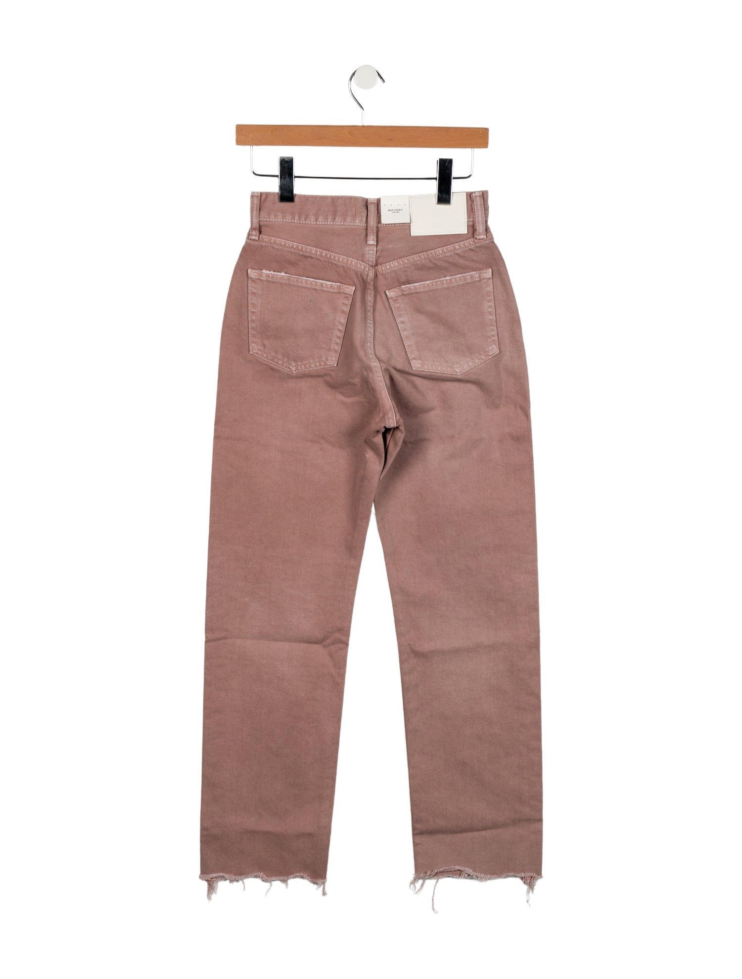 Moussy Vintage High-Rise Straight Leg Jeans