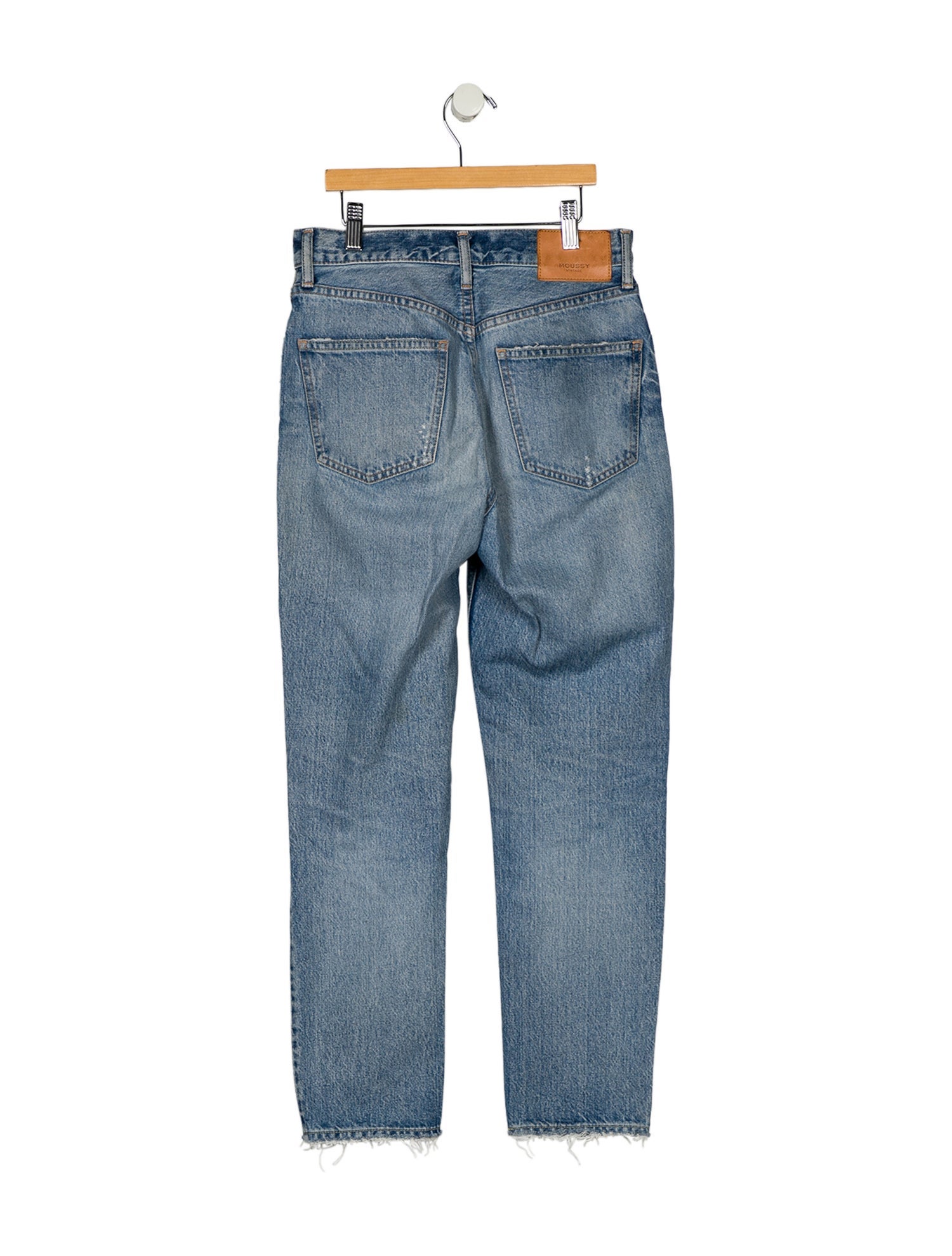 Moussy Vintage Mid-Rise Straight Leg Jeans