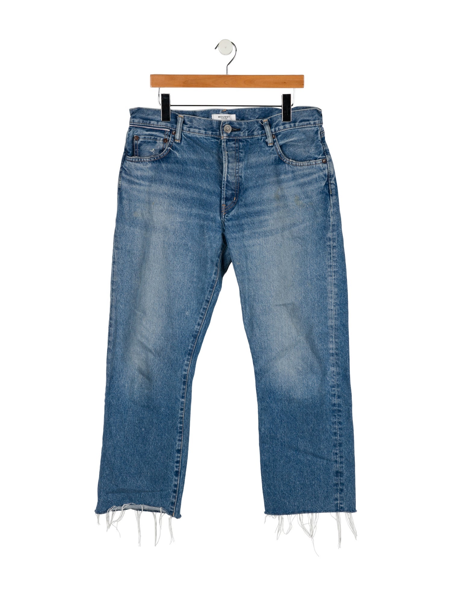 Moussy Vintage High-Rise Wide Leg Jeans