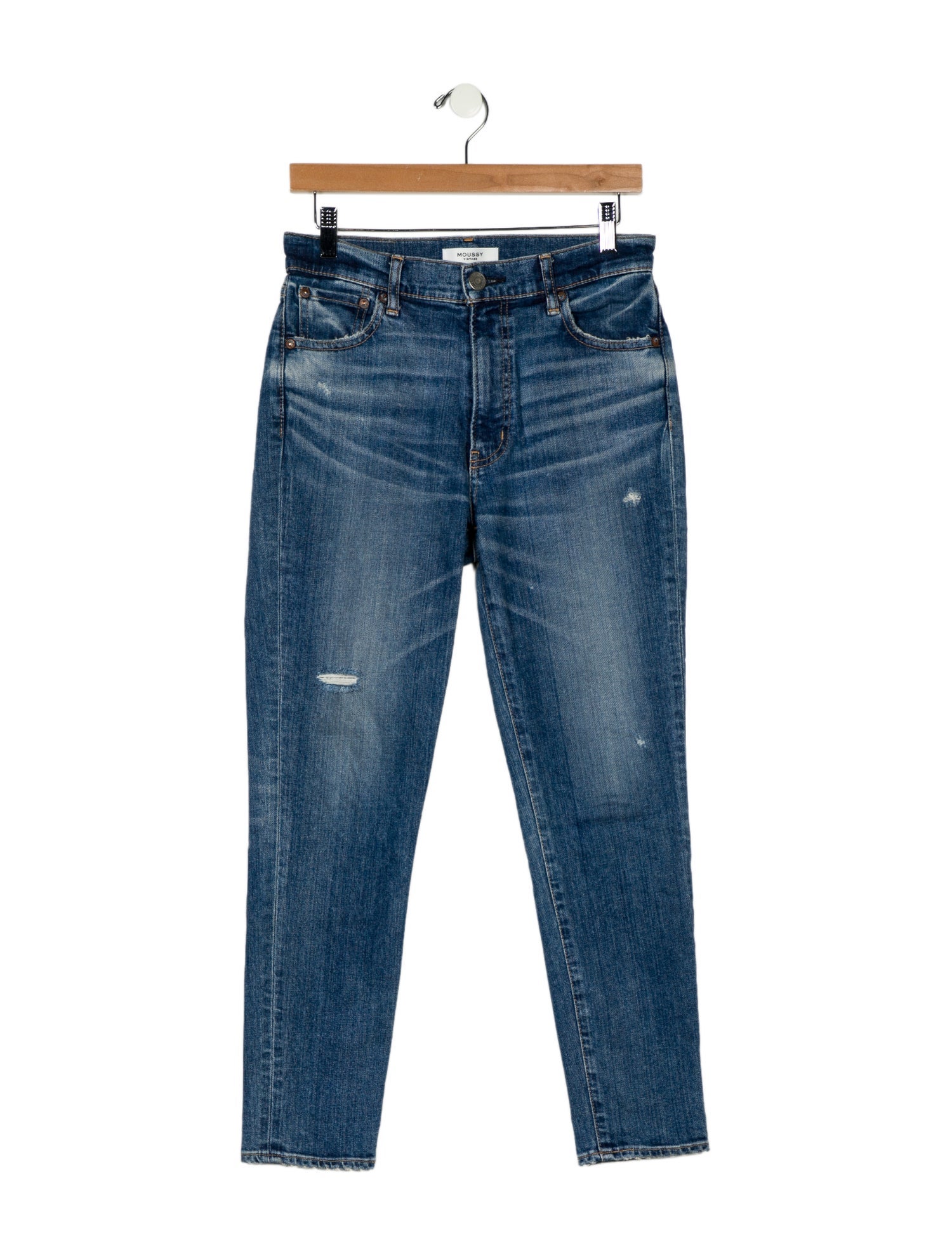 Moussy Vintage Mid-Rise Skinny Leg Jeans