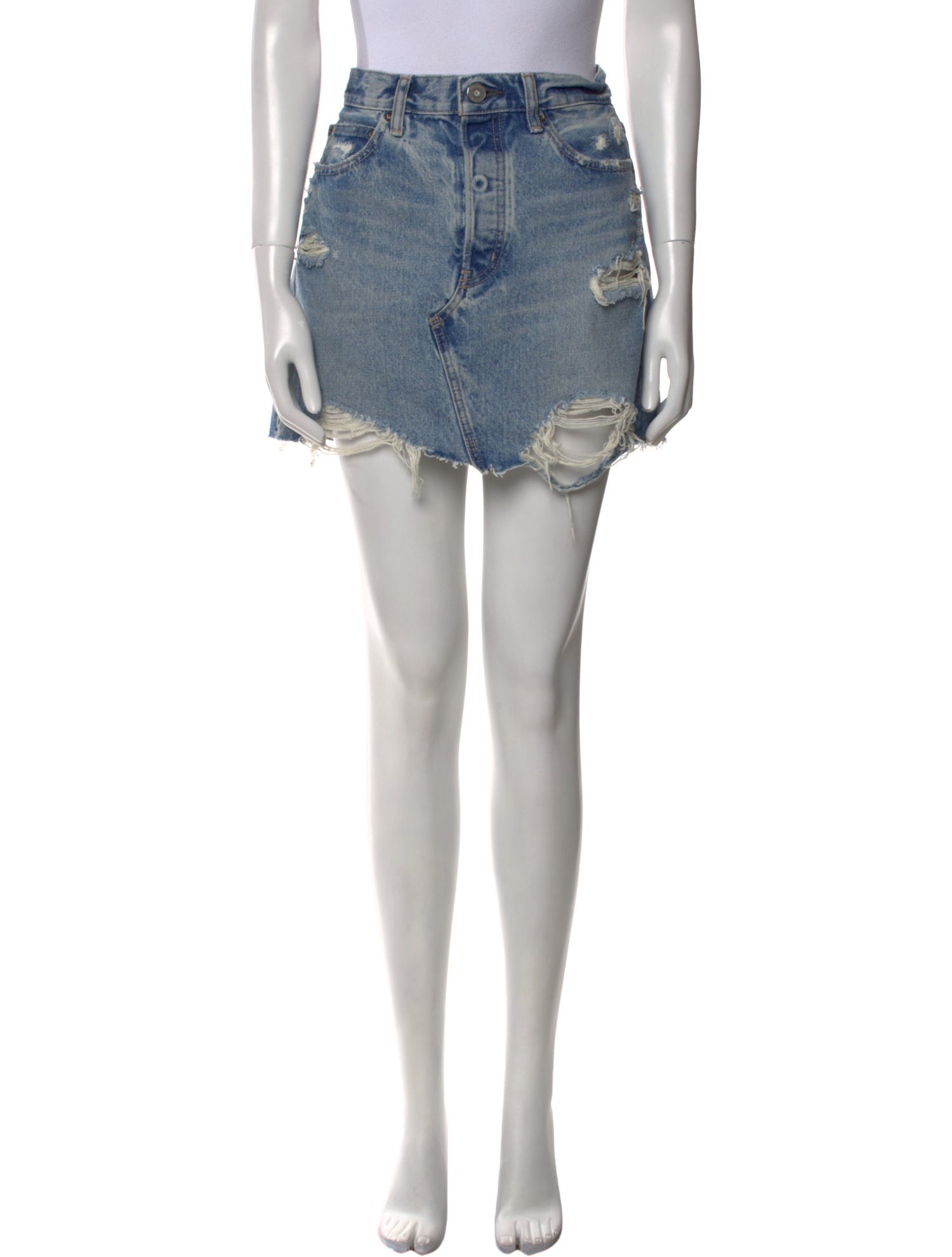 Moussy Vintage Distressed Accents Mini Skirt w/ Tags