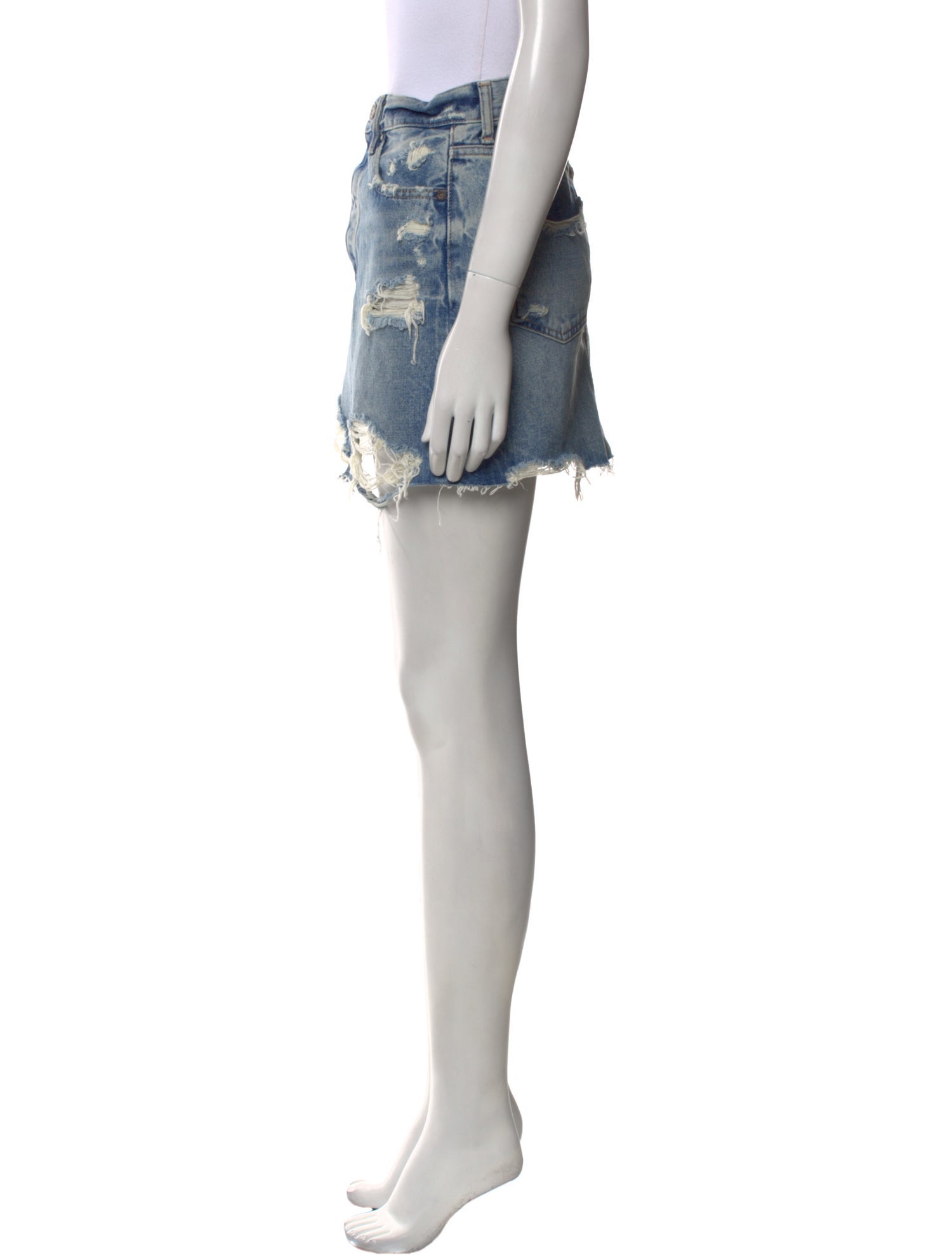 Moussy Vintage Distressed Accents Mini Skirt w/ Tags