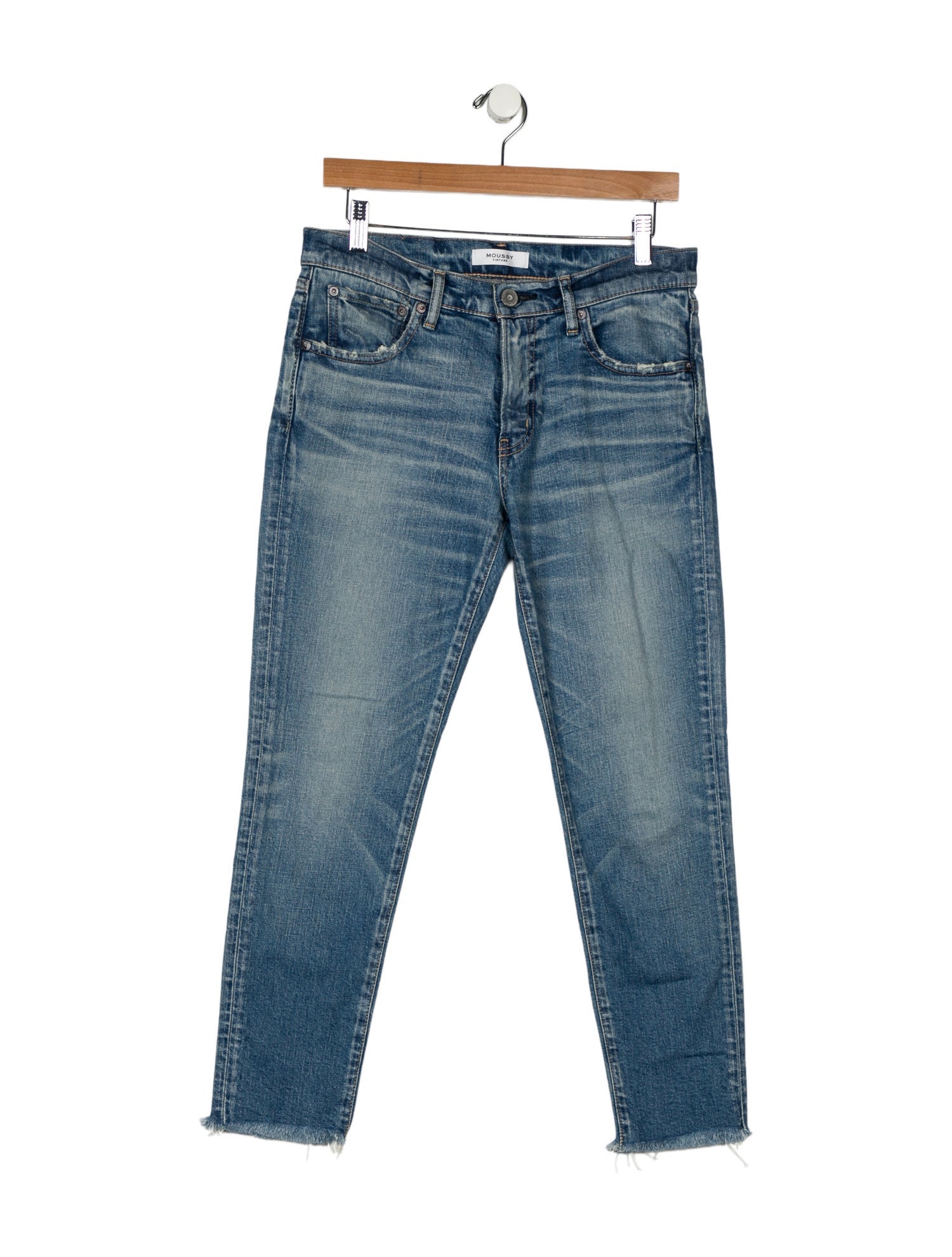 Moussy Vintage Mid-Rise Skinny Leg Jeans
