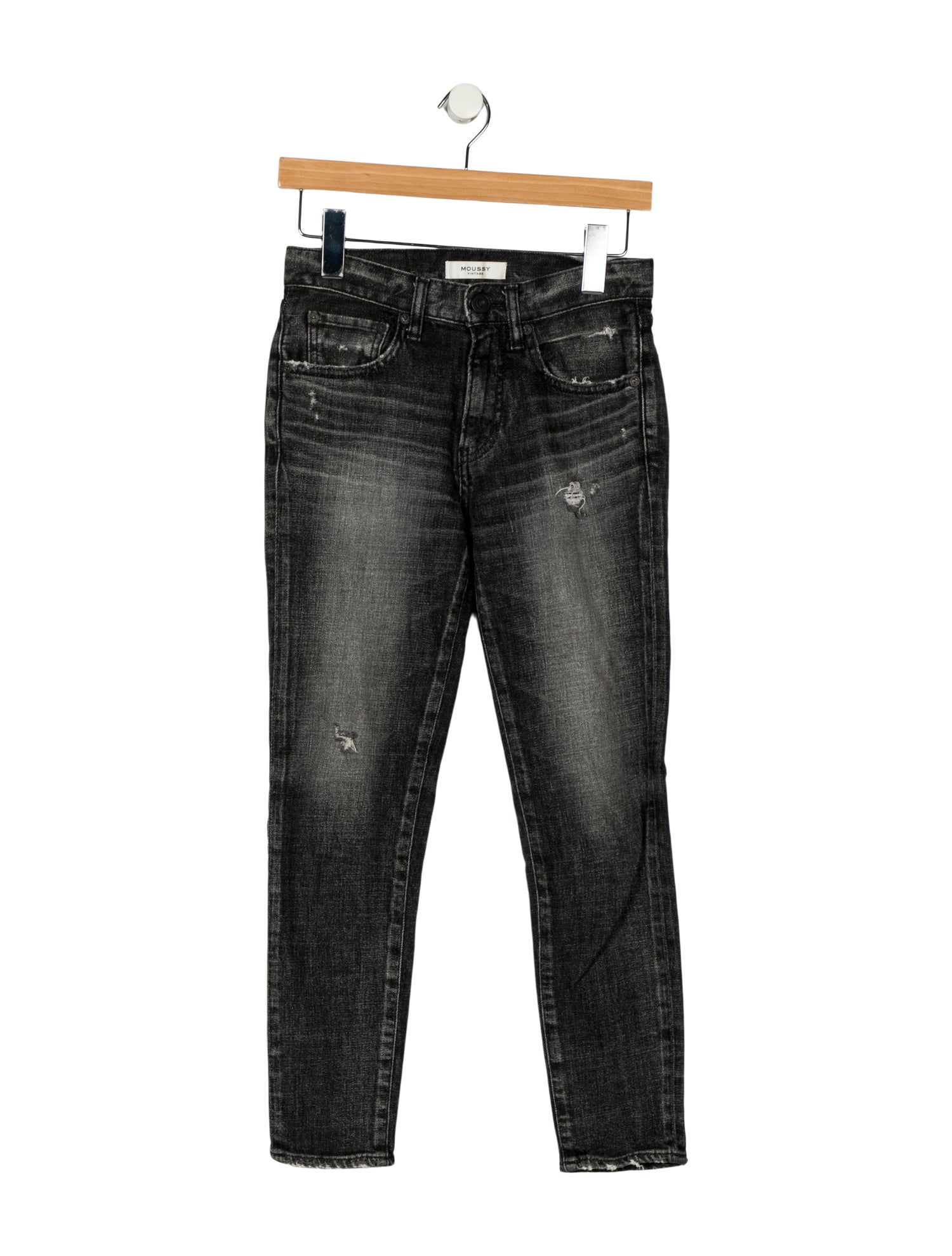 Moussy Vintage Mid-Rise Skinny Leg Jeans