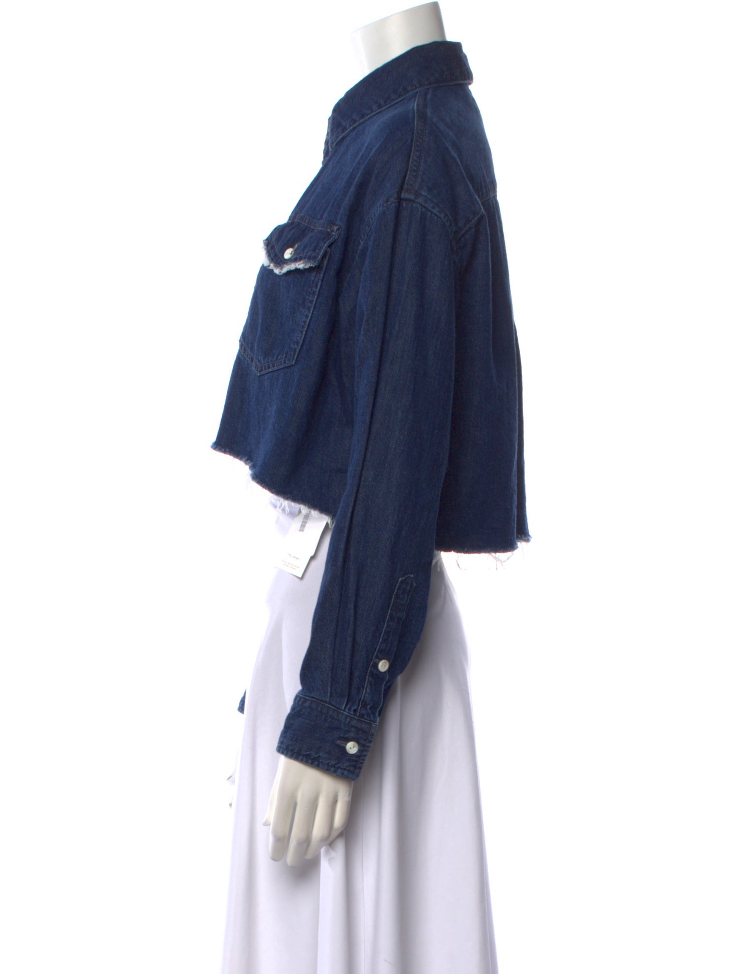 Moussy Vintage Long Sleeve Crop Top