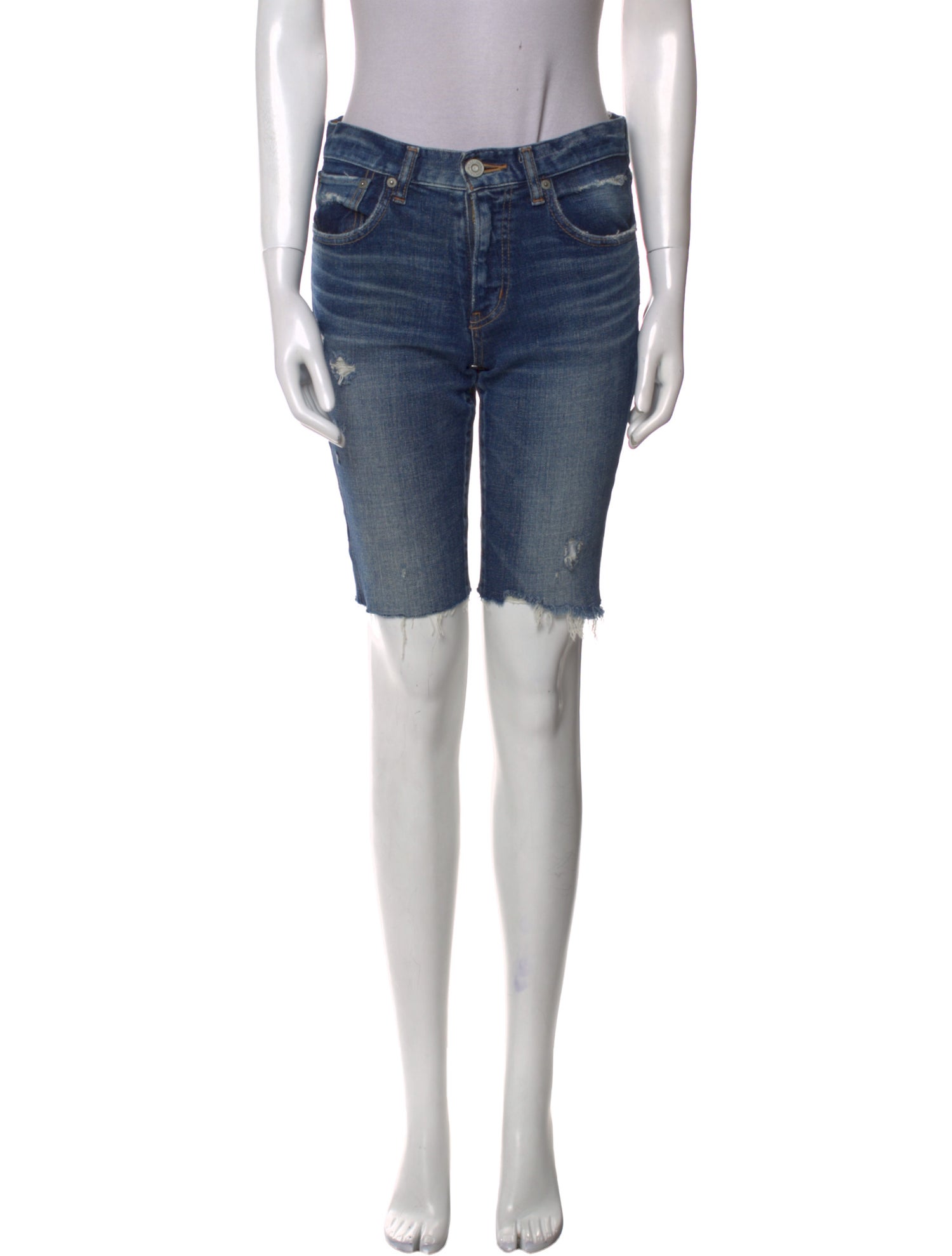 Moussy Vintage Knee-Length Shorts