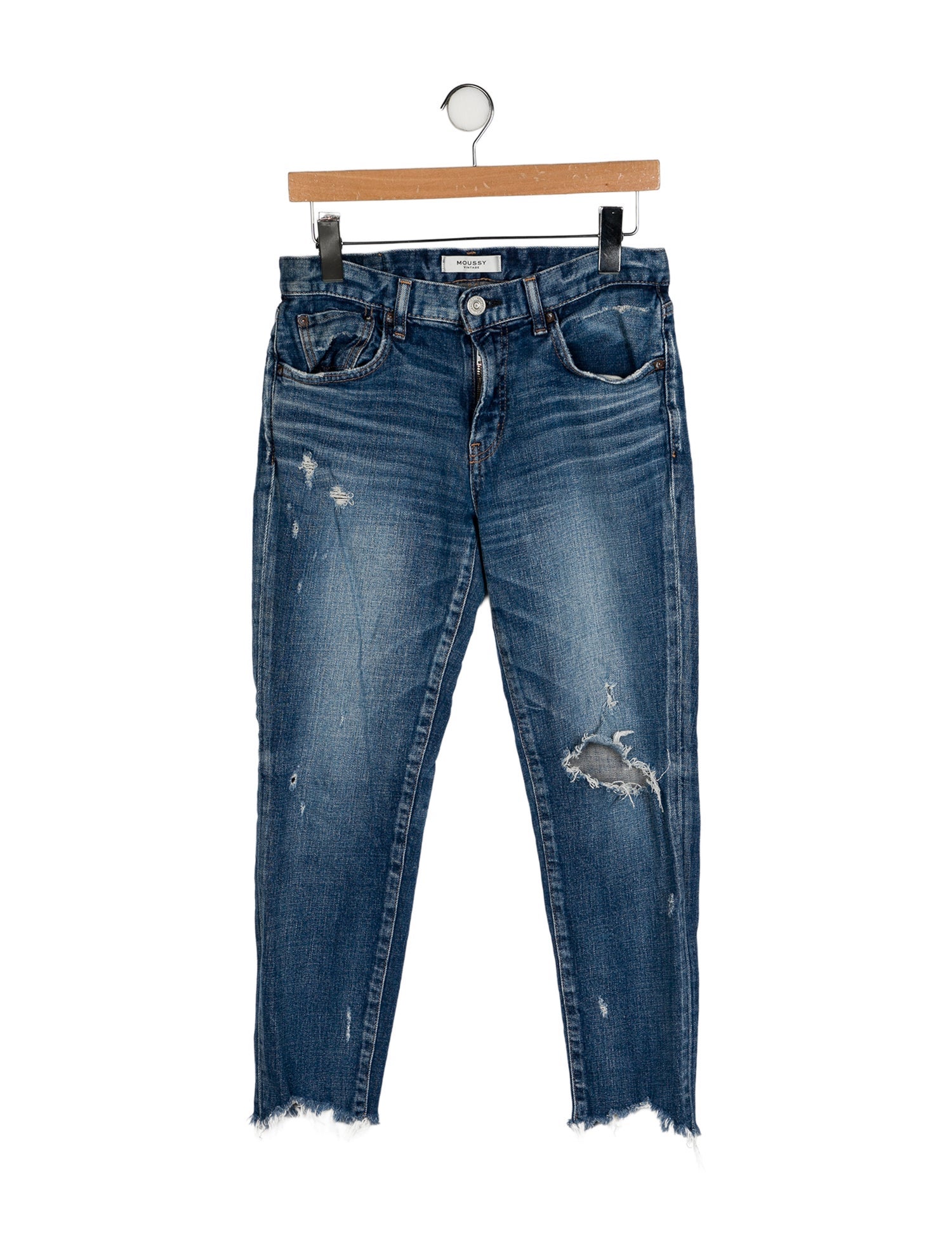 Moussy Vintage Mid-Rise Skinny Leg Jeans