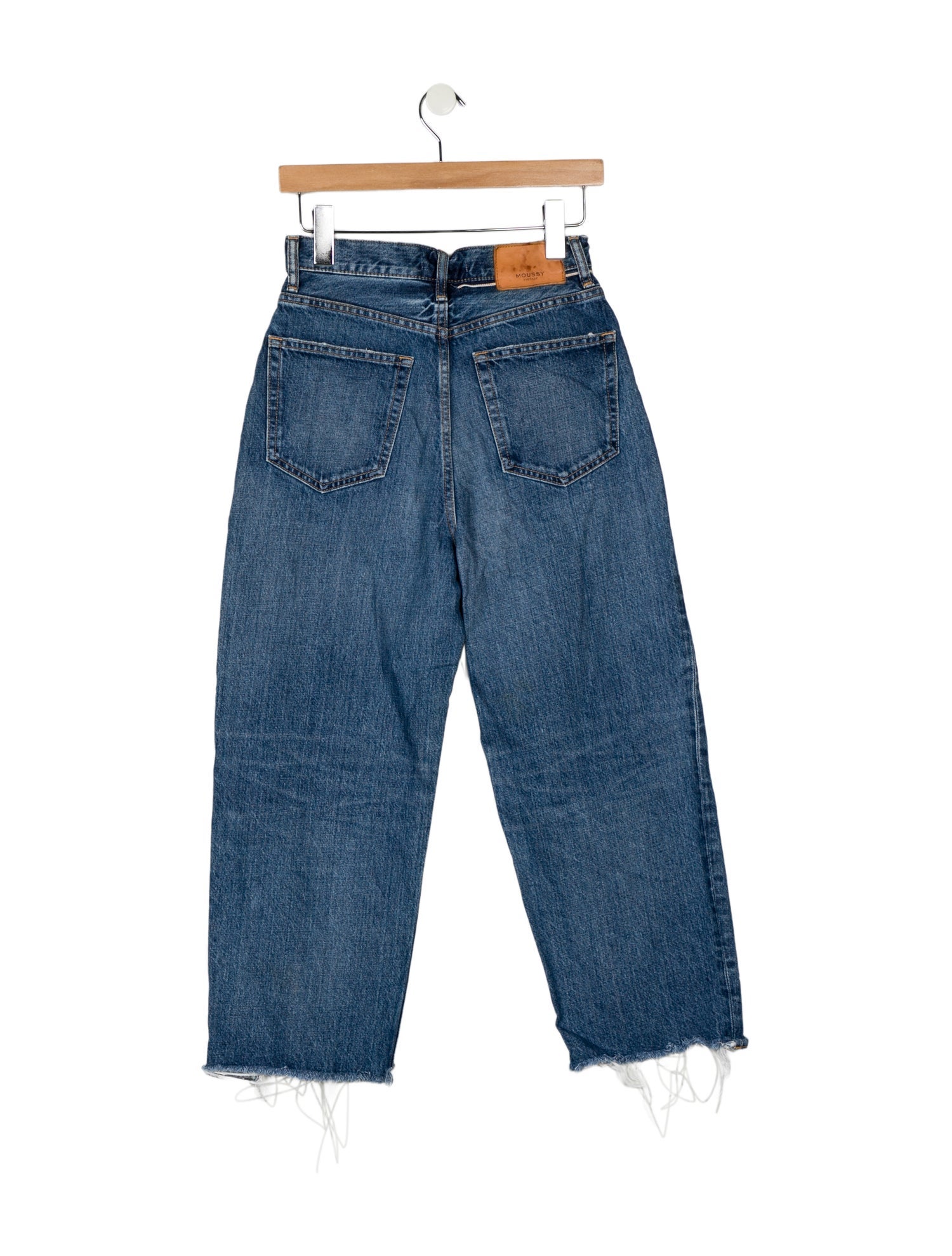 Moussy Vintage High-Rise Wide Leg Jeans