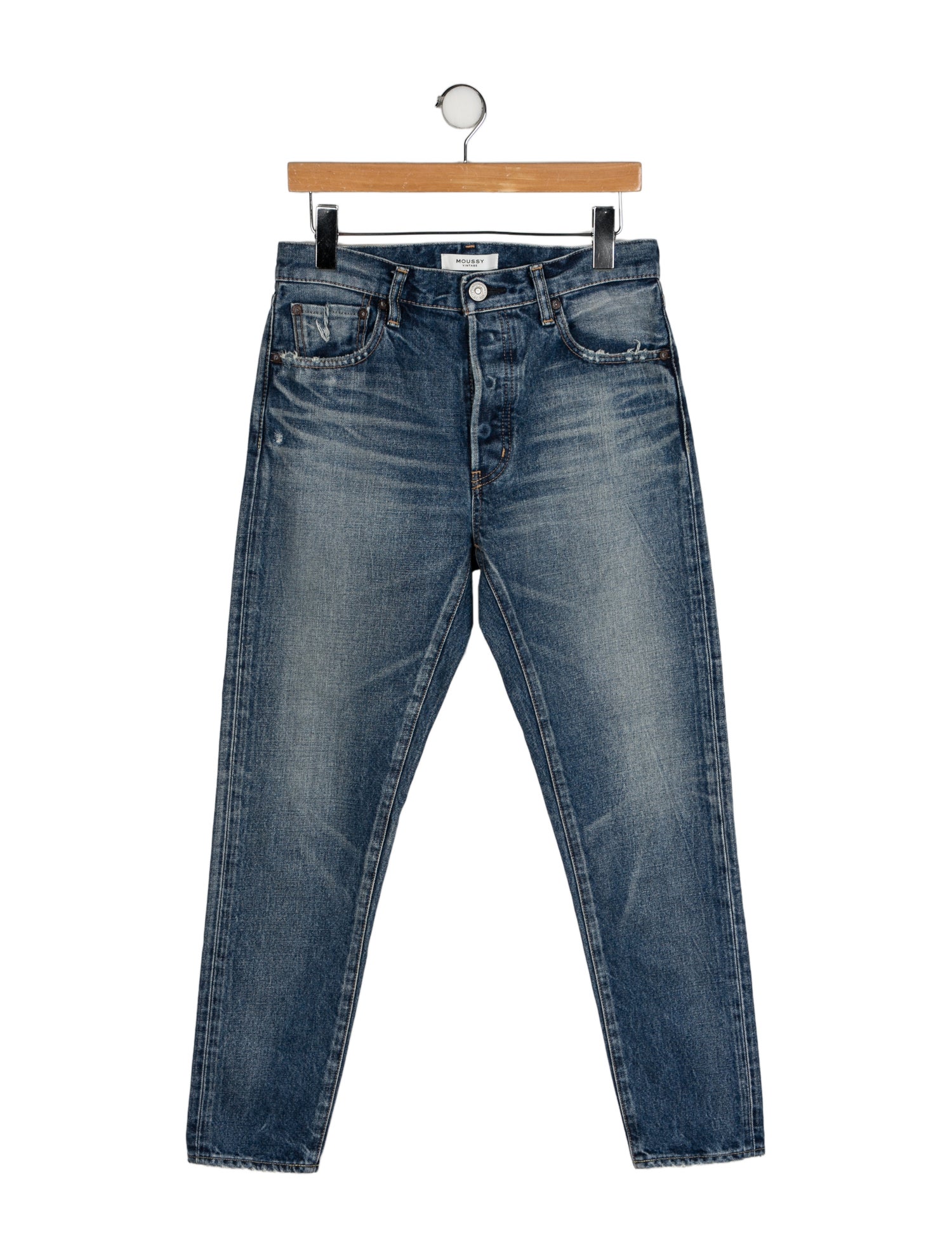 Moussy Vintage Mid-Rise Skinny Leg Jeans