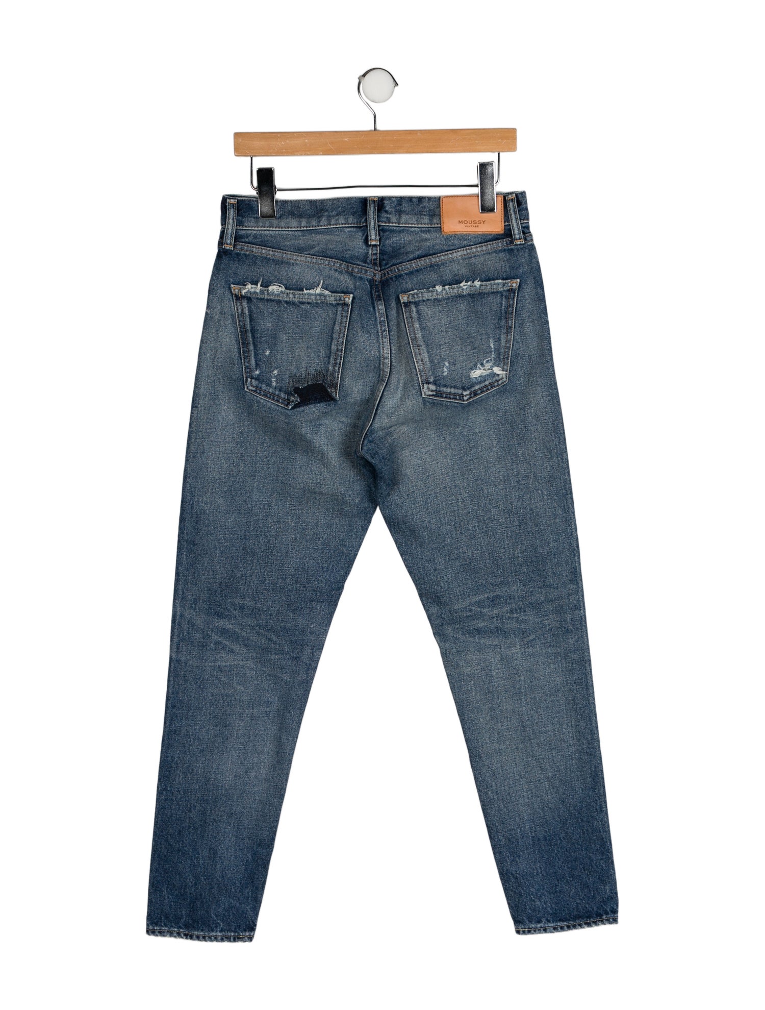 Moussy Vintage Mid-Rise Skinny Leg Jeans