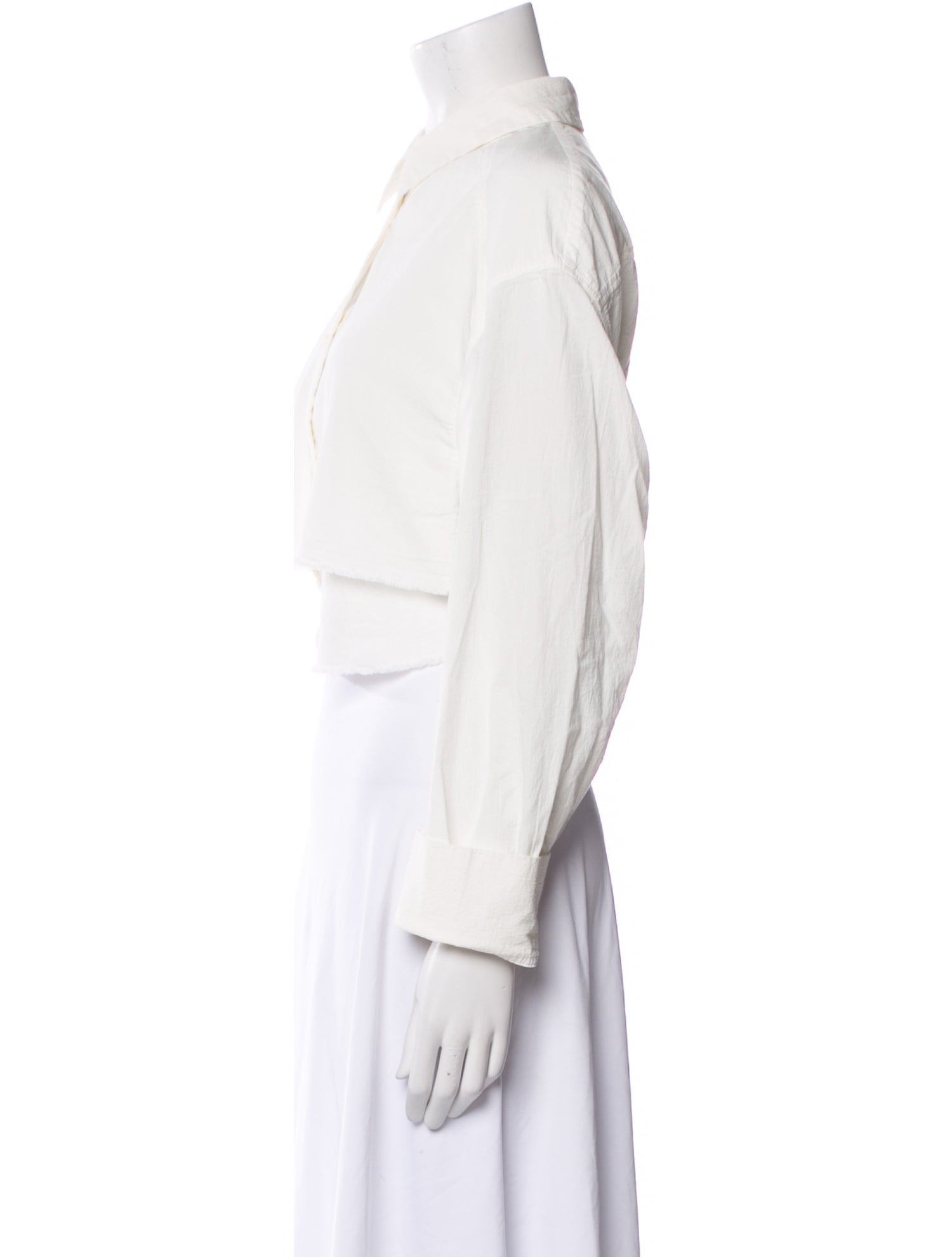 Moussy Vintage Long Sleeve Crop Top