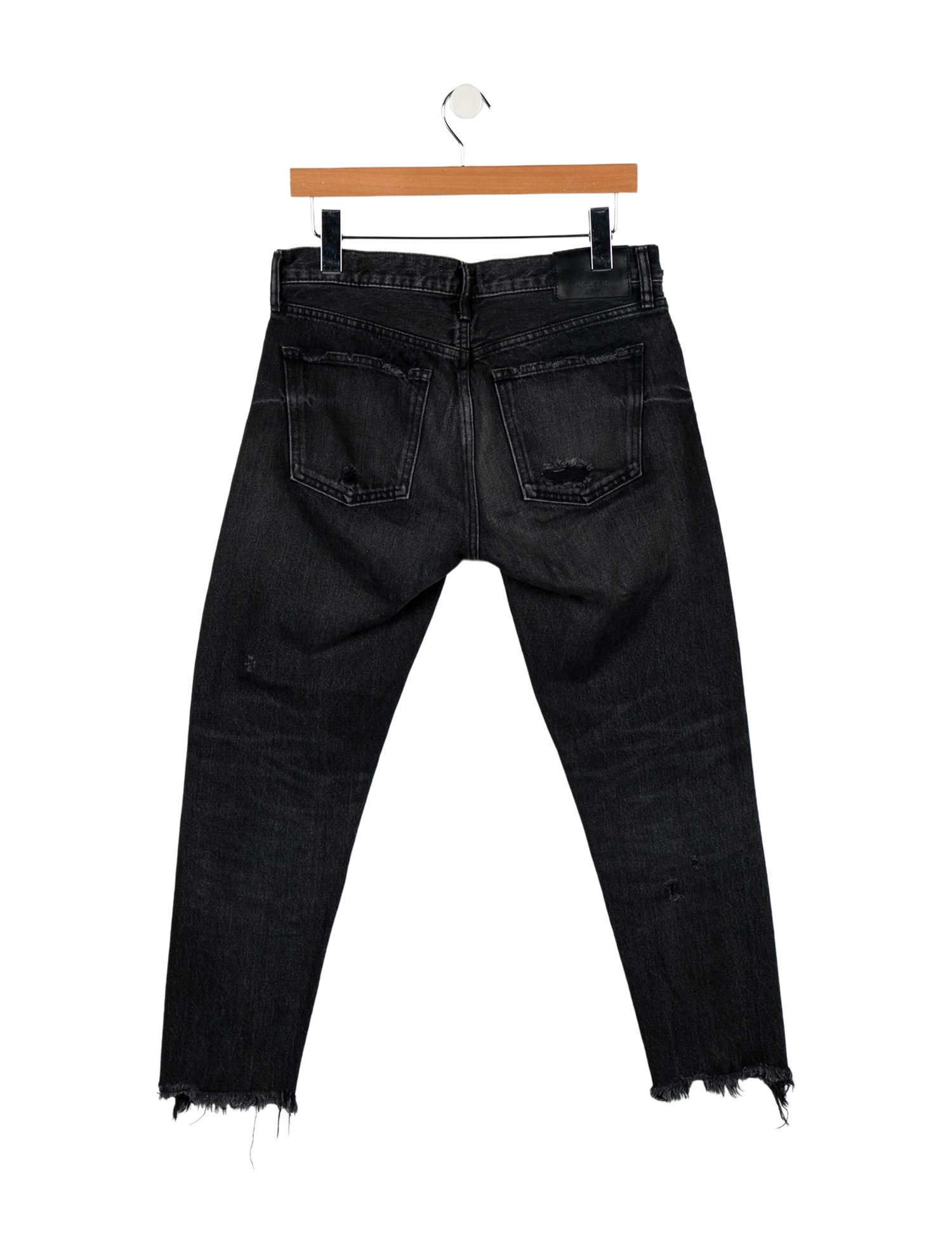 Moussy Vintage Mid-Rise Straight Leg Jeans