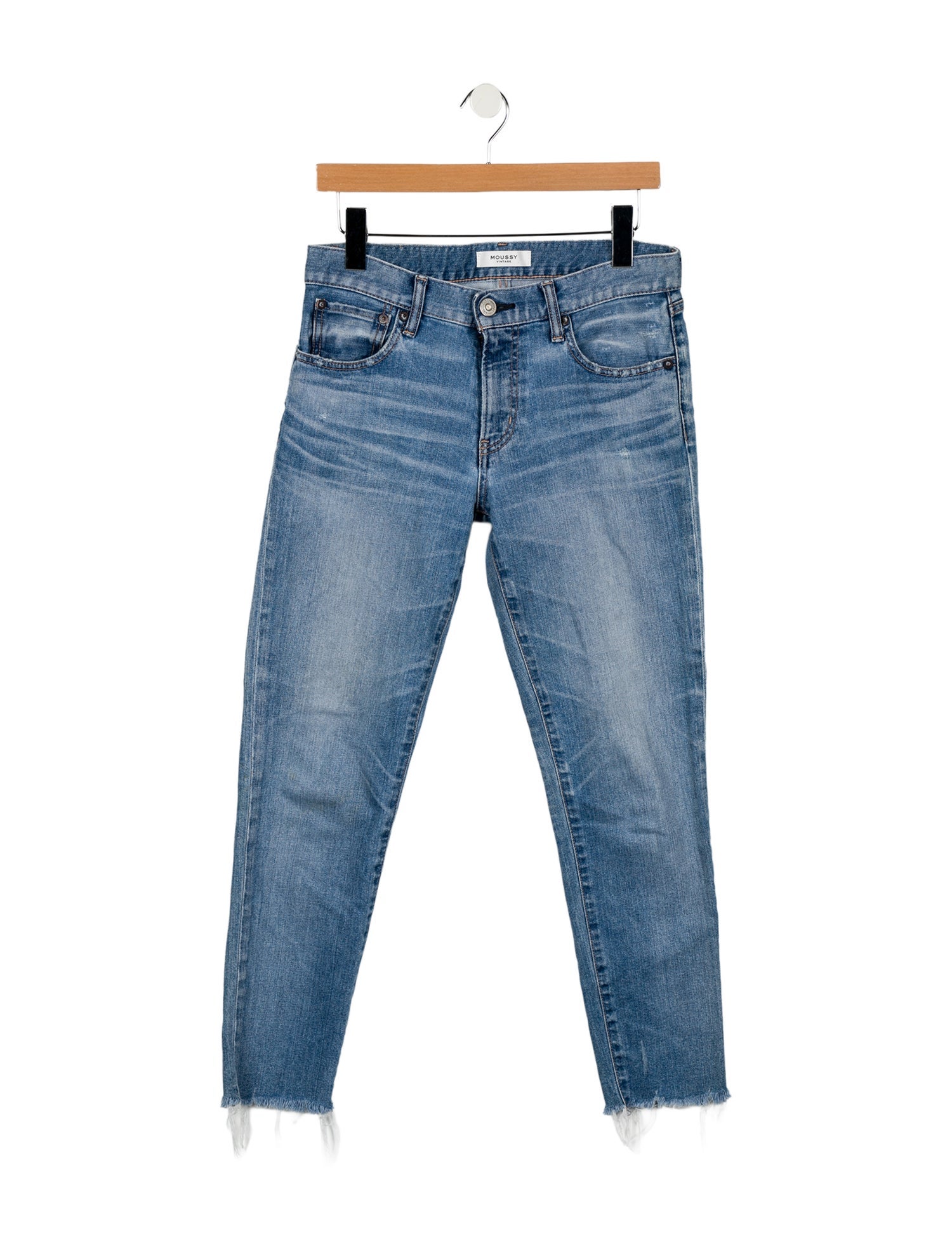 Moussy Vintage Mid-Rise Skinny Leg Jeans
