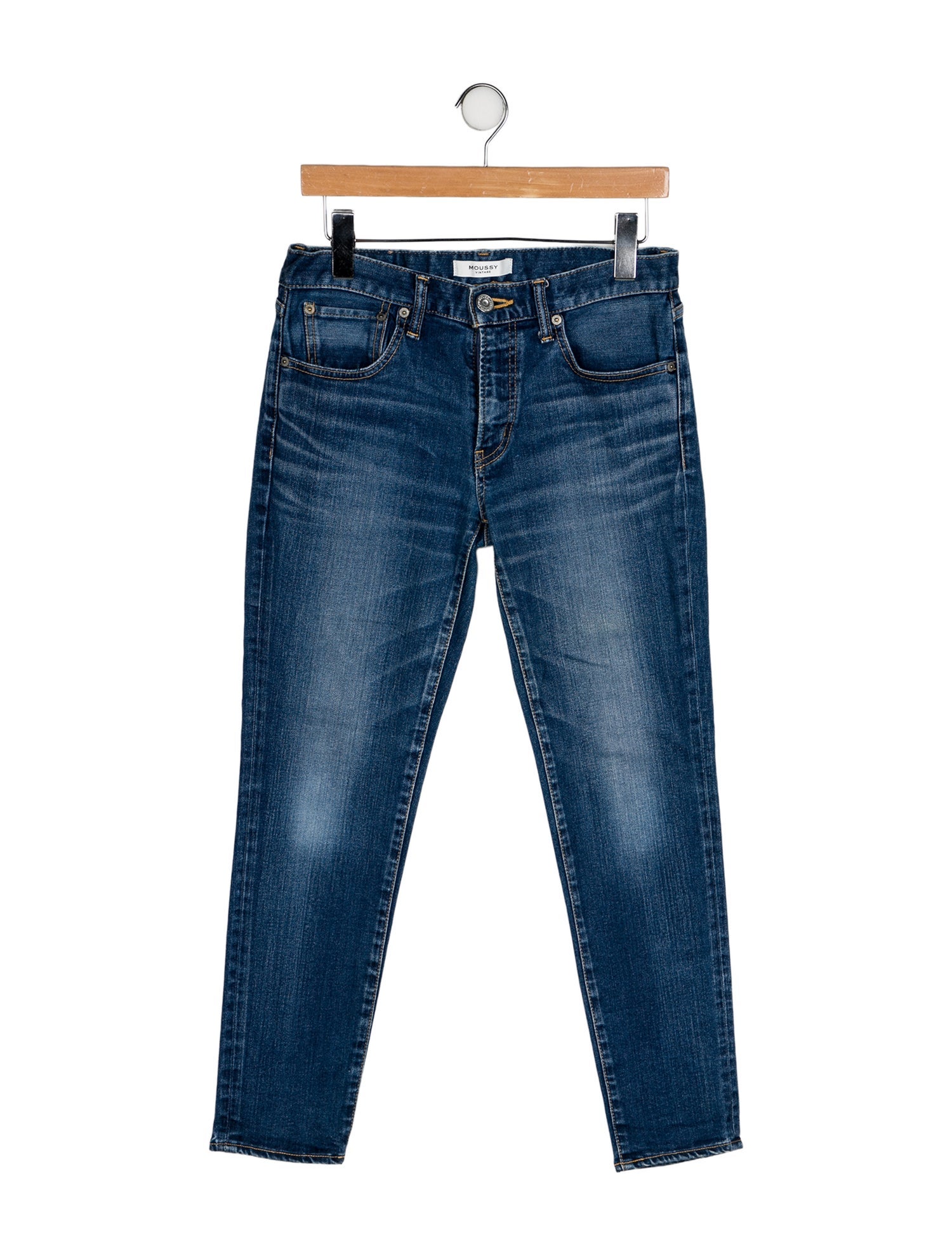 Moussy Vintage Mid-Rise Skinny Leg Jeans