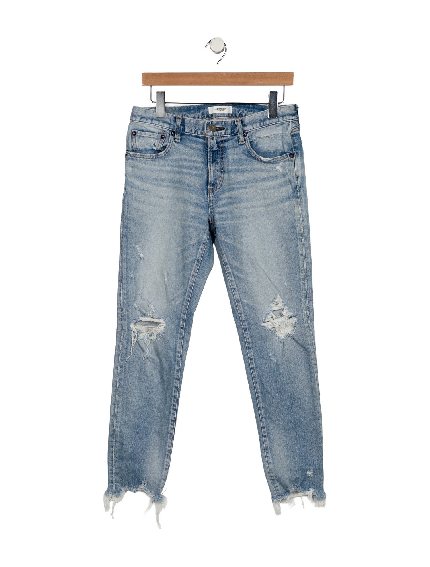 Moussy Vintage Mid-Rise Skinny Leg Jeans