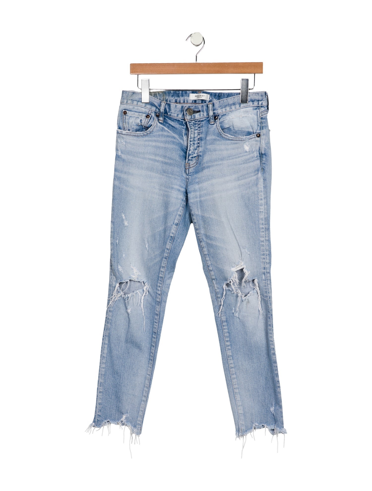 Moussy Vintage Mid-Rise Skinny Leg Jeans