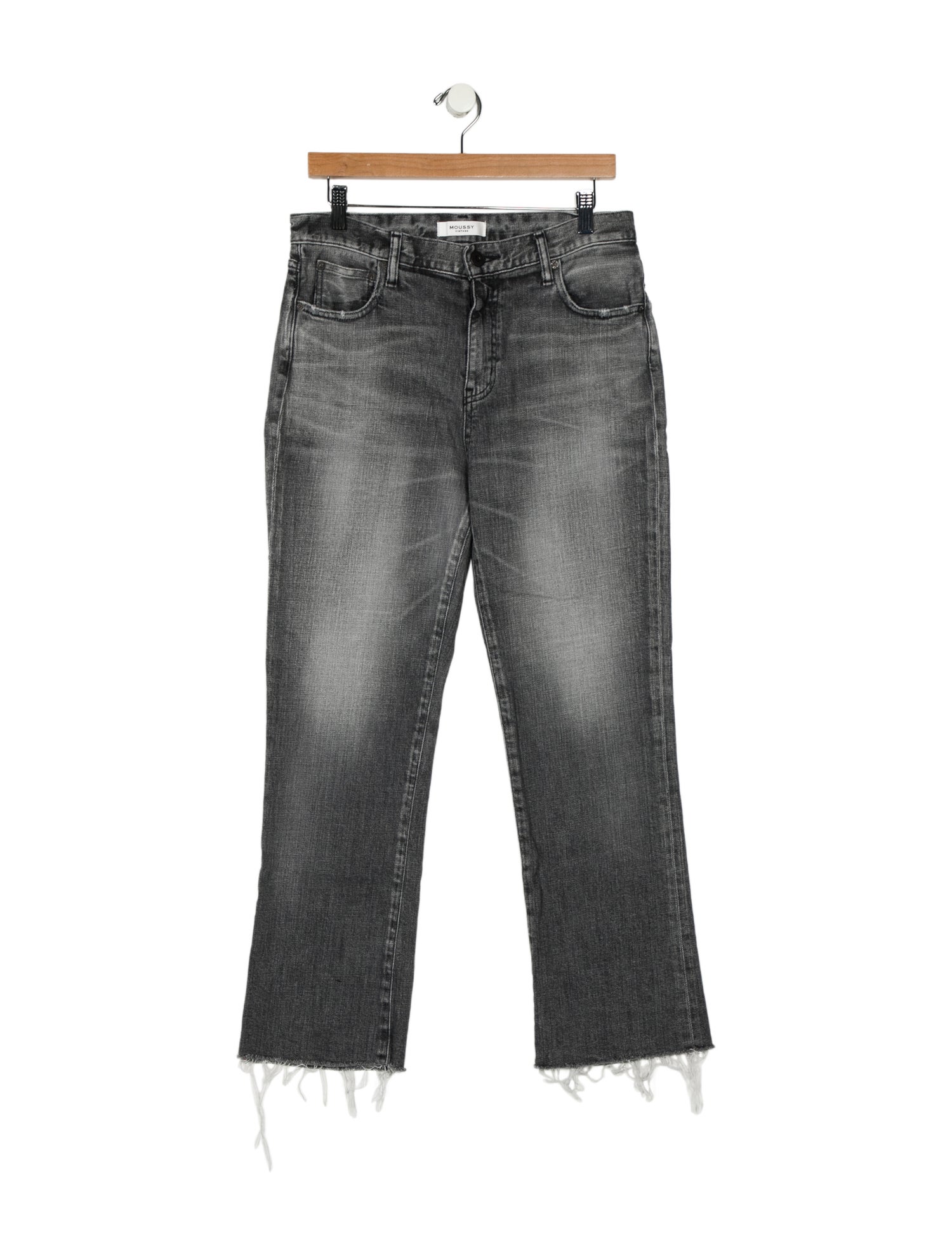 Moussy Vintage High-Rise Straight Leg Jeans