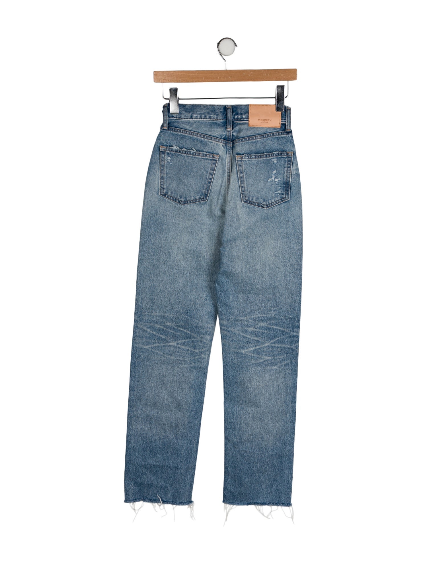 Moussy Vintage High-Rise Straight Leg Jeans