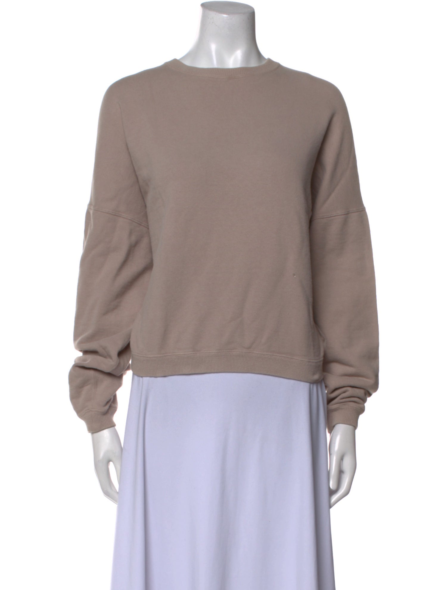 Moussy Vintage Bateau Neckline Long Sleeve Sweatshirt