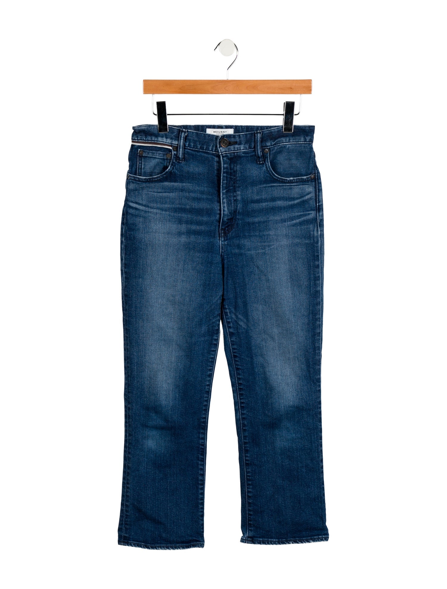 Moussy Vintage High-Rise Straight Leg Jeans