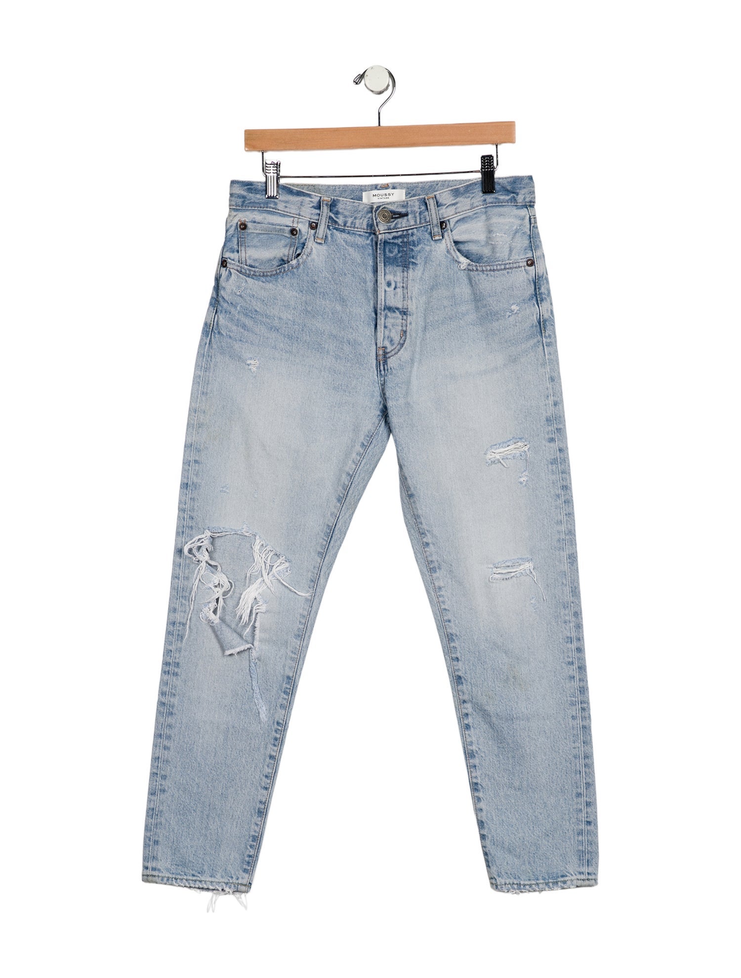 Moussy Vintage Mid-Rise Skinny Leg Jeans