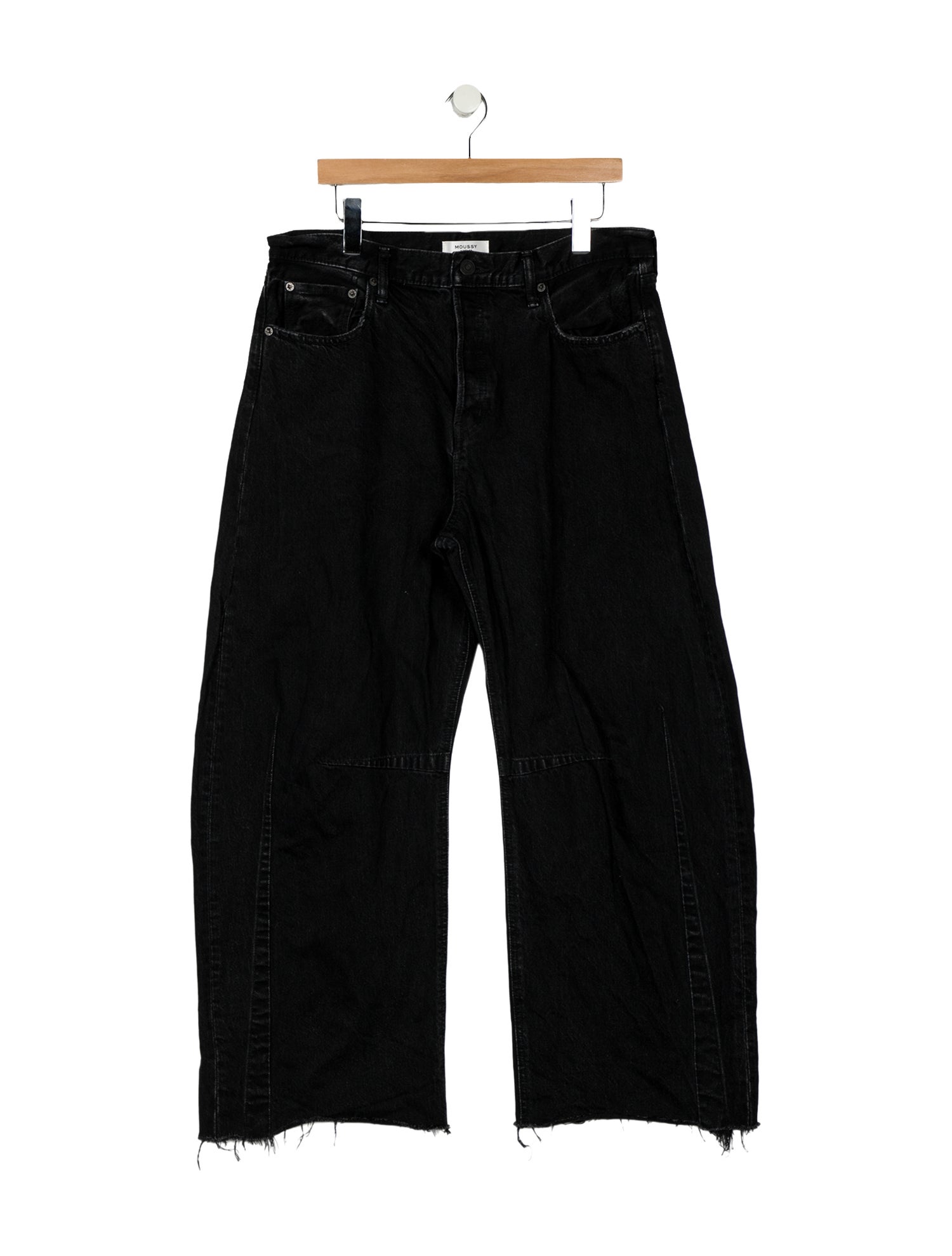 Moussy Vintage High-Rise Wide Leg Jeans