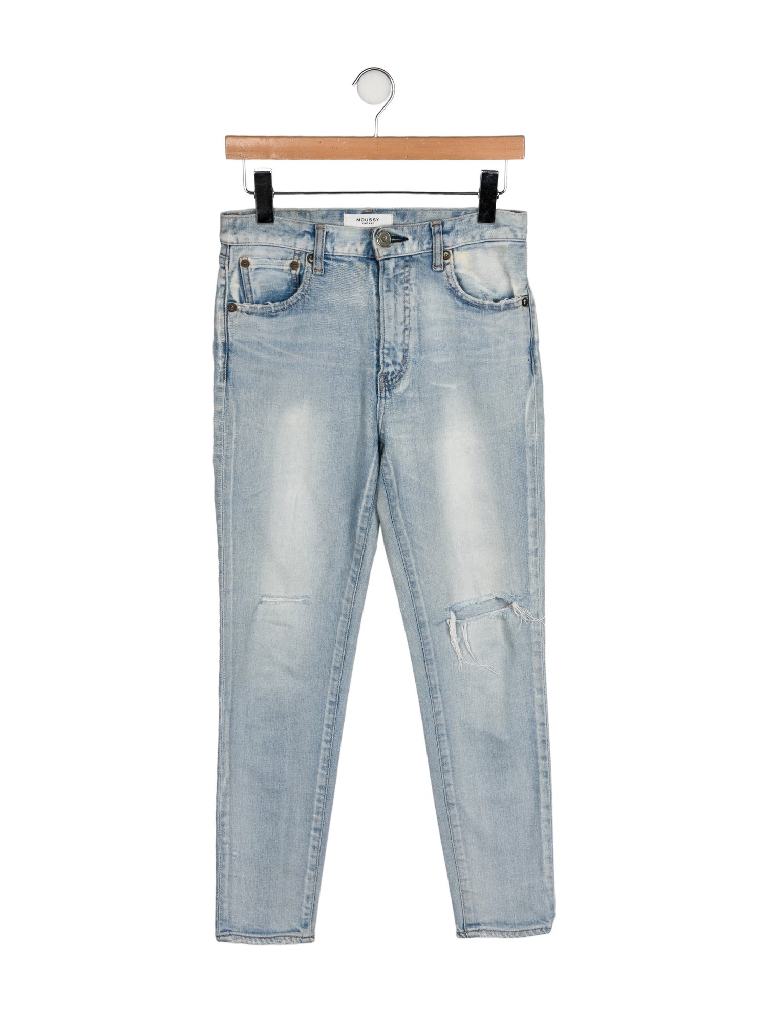 Moussy Vintage Mid-Rise Skinny Leg Jeans