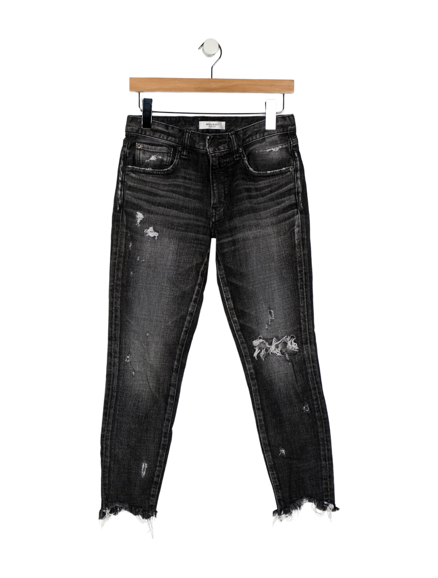 Moussy Vintage Mid-Rise Skinny Leg Jeans