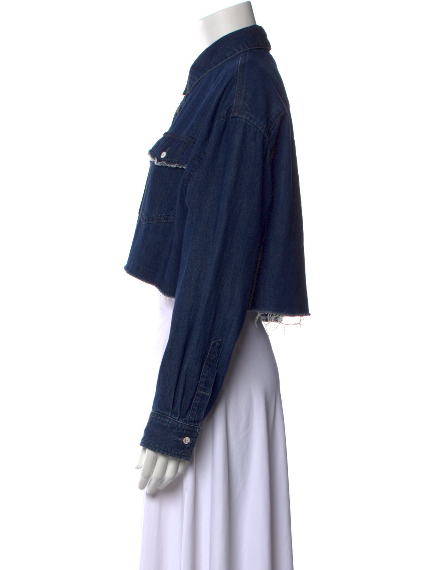 Moussy Vintage Long Sleeve Crop Top