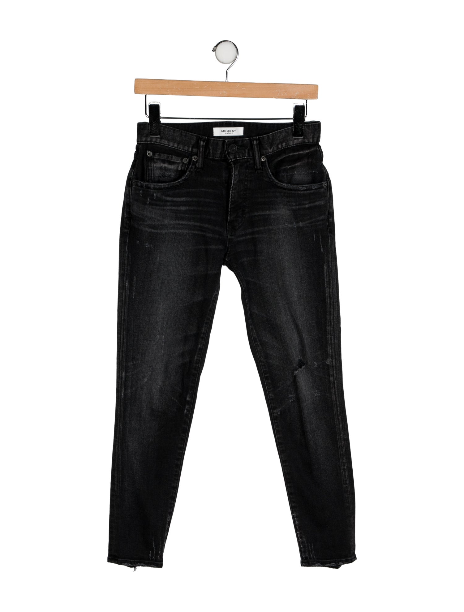 Moussy Vintage Mid-Rise Skinny Leg Jeans