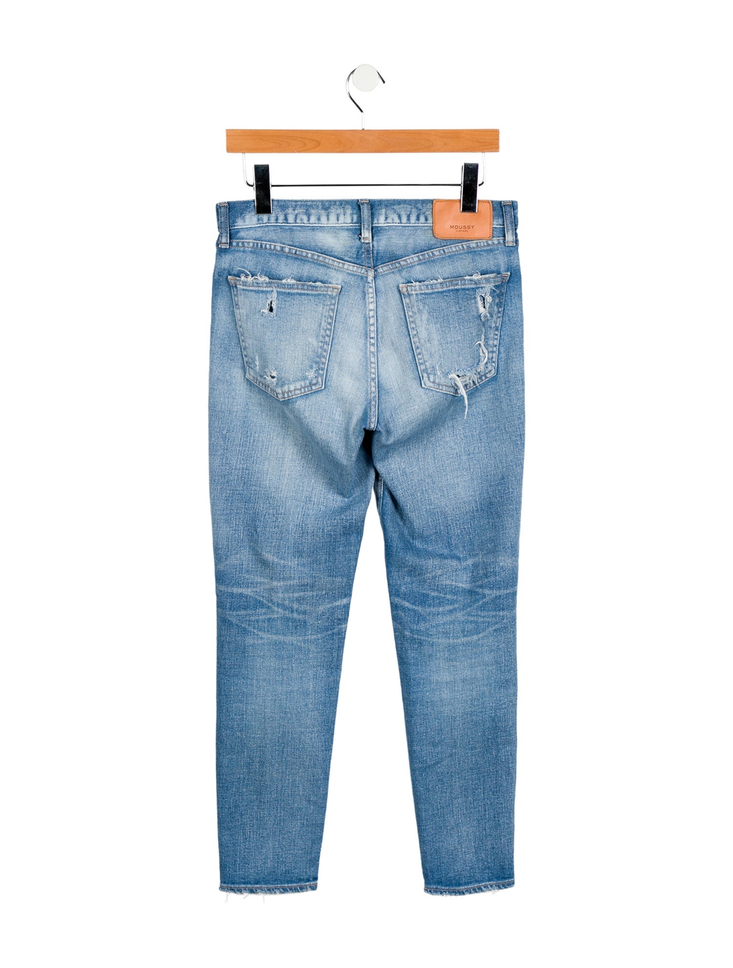 Moussy Vintage Mid-Rise Skinny Leg Jeans