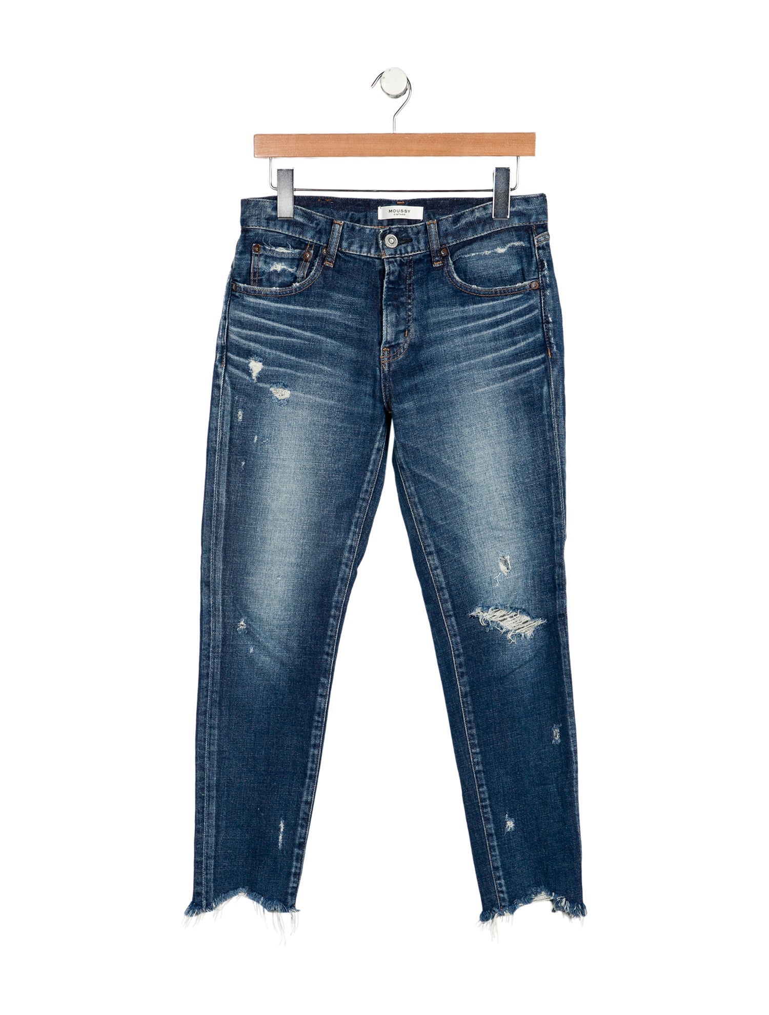 Moussy Vintage Mid-Rise Skinny Leg Jeans