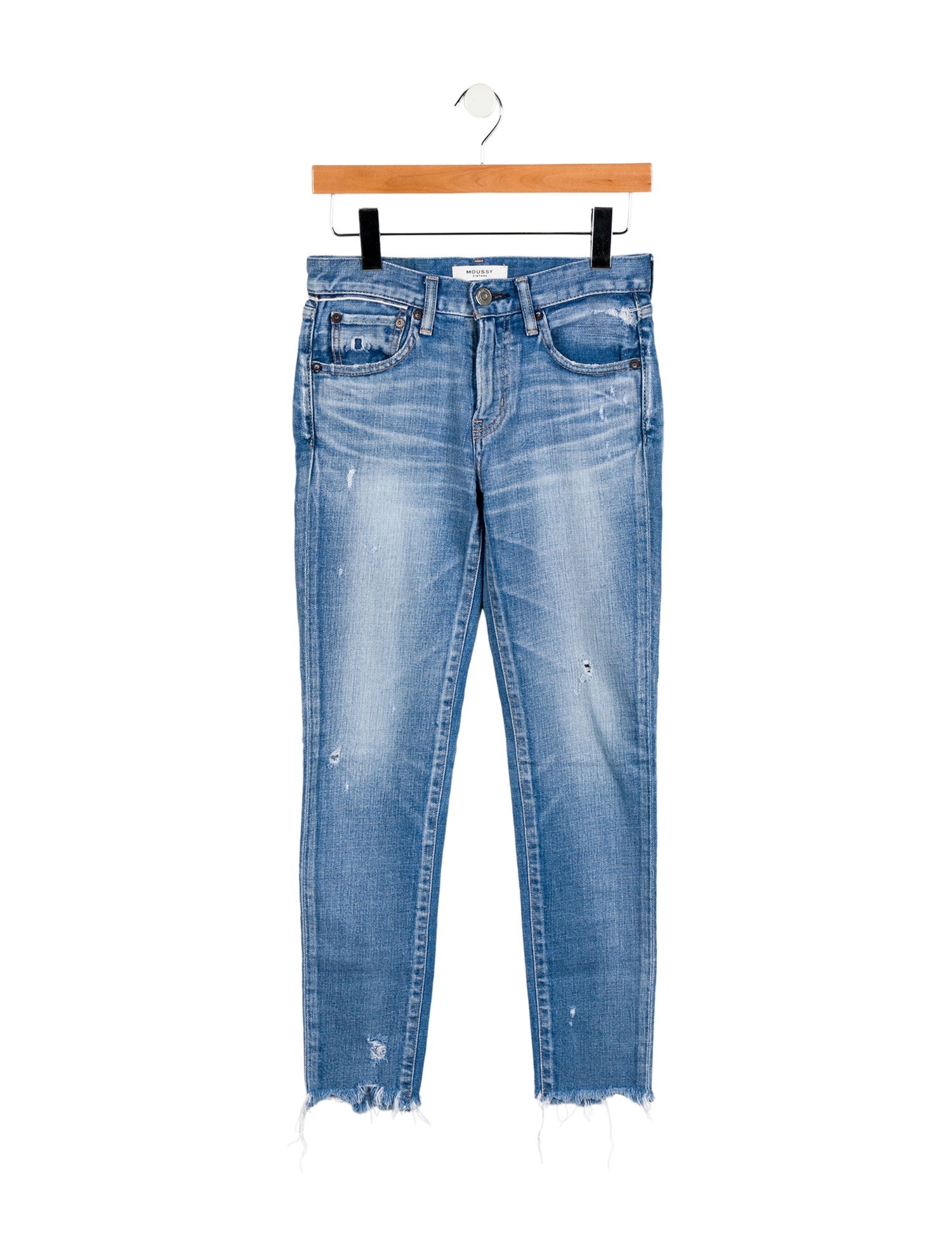 Moussy Vintage Mid-Rise Skinny Leg Jeans