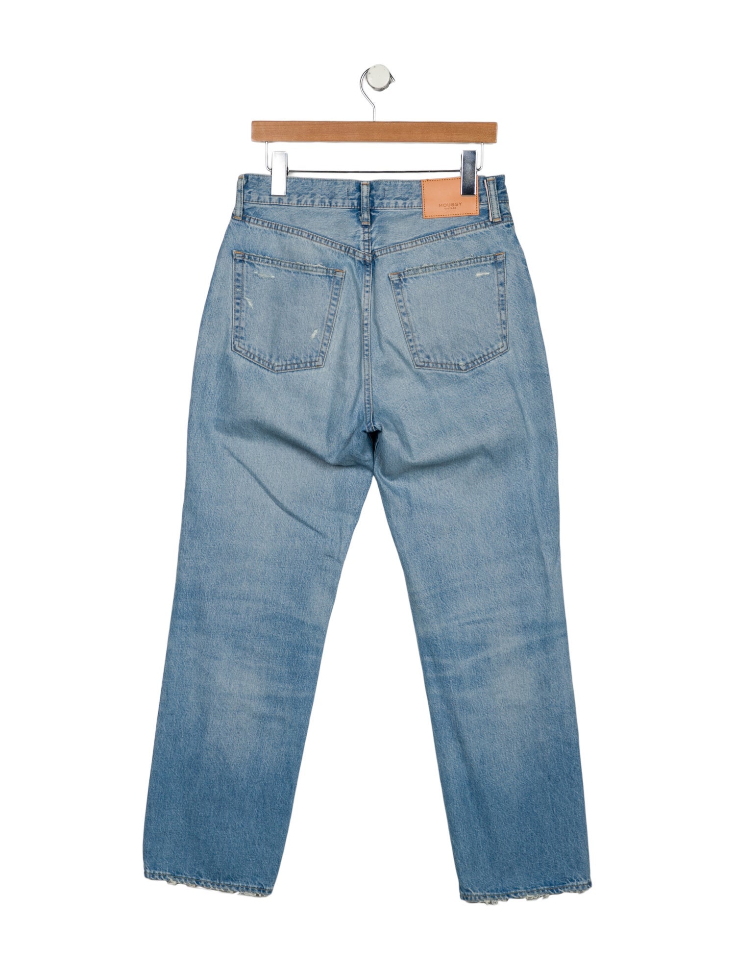 Moussy Vintage High-Rise Straight Leg Jeans