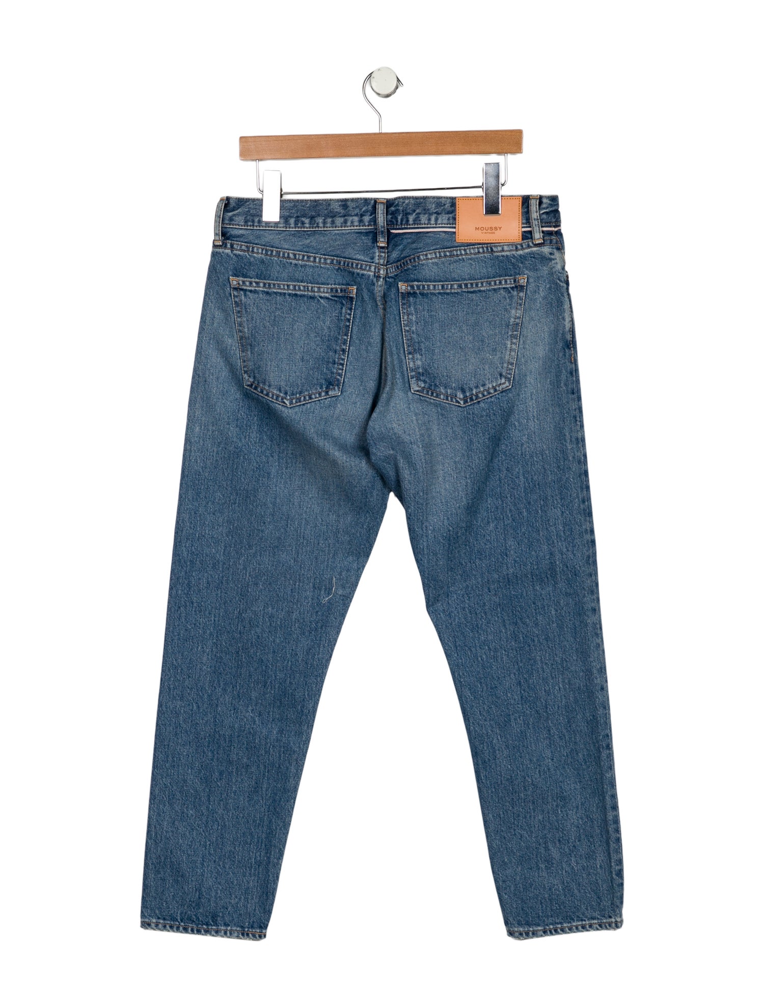 Moussy Vintage Mid-Rise Straight Leg Jeans w/ Tags