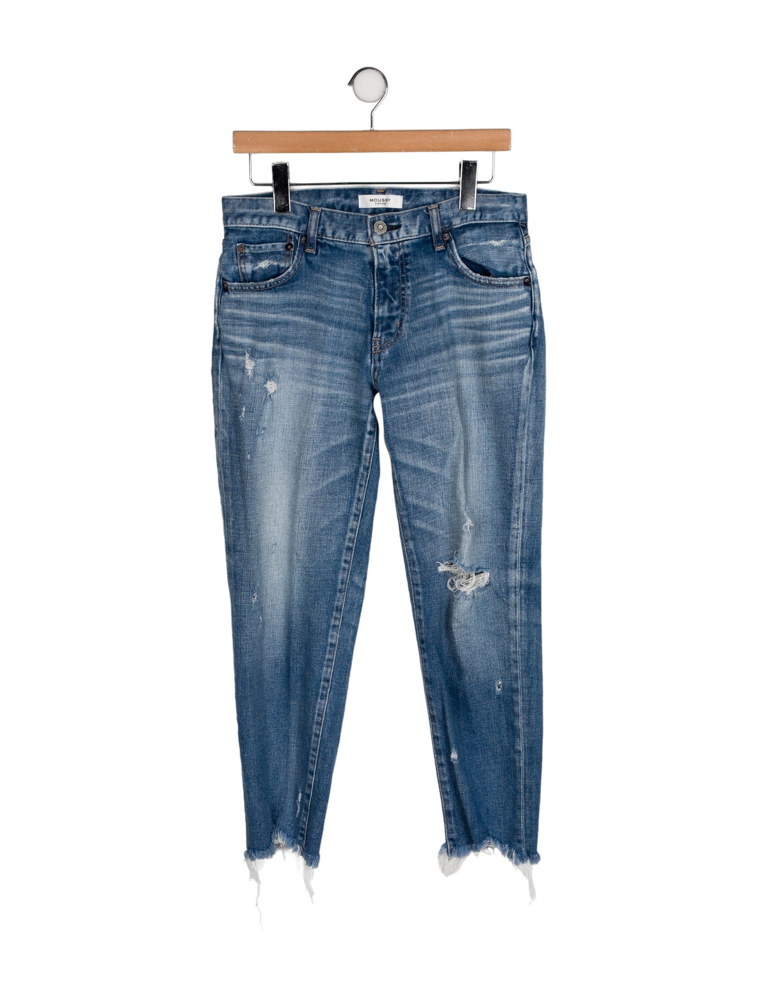 Moussy Vintage Mid-Rise Skinny Leg Jeans