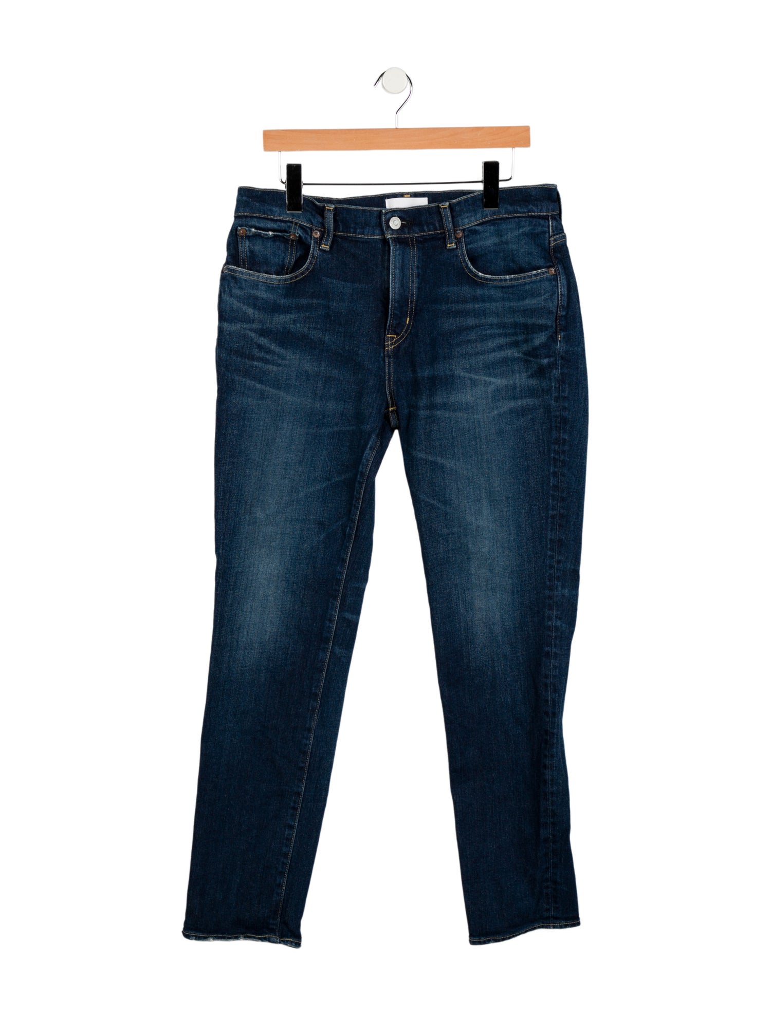 Moussy Vintage Mid-Rise Straight Leg Jeans