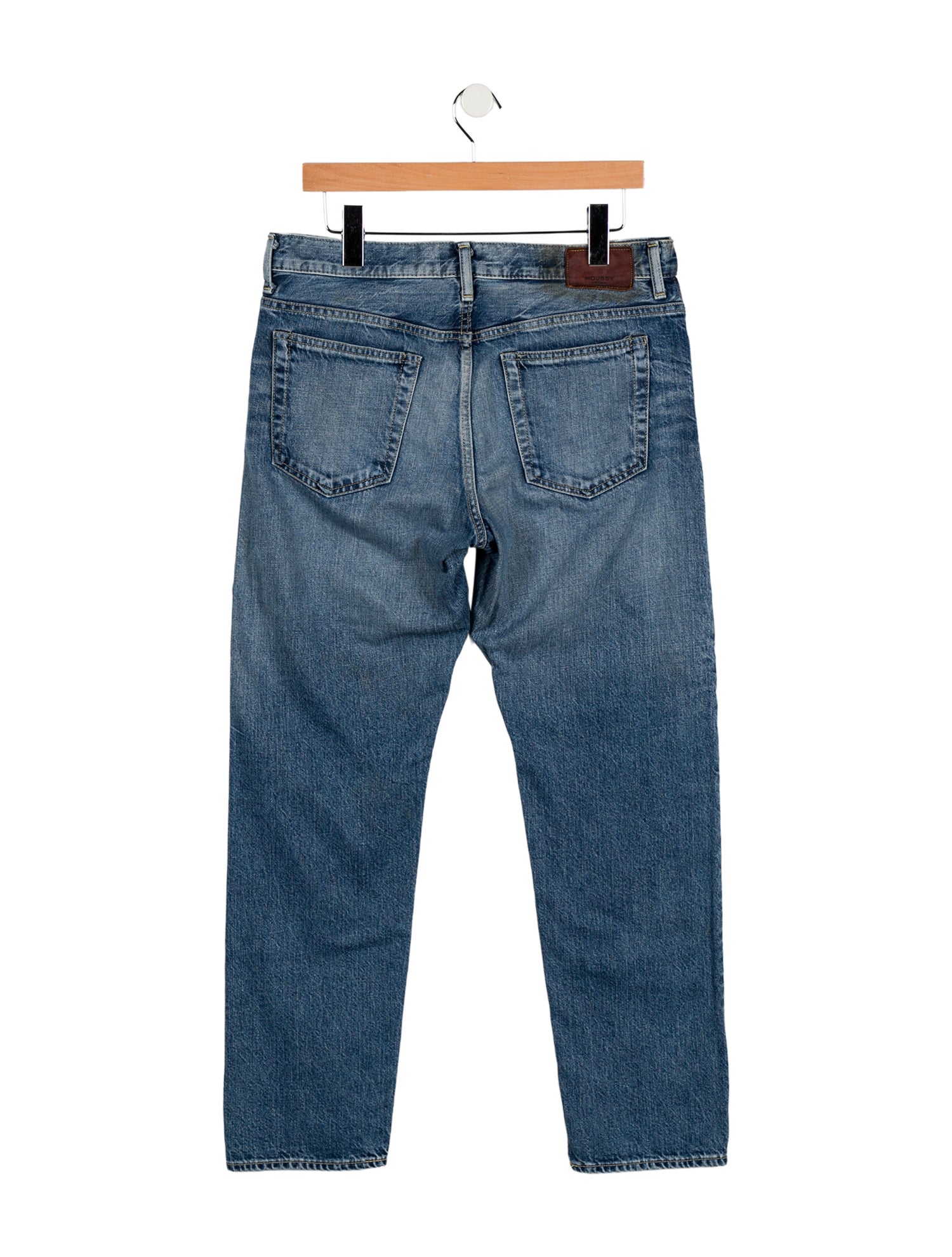 Moussy Vintage Straight-Leg Jeans