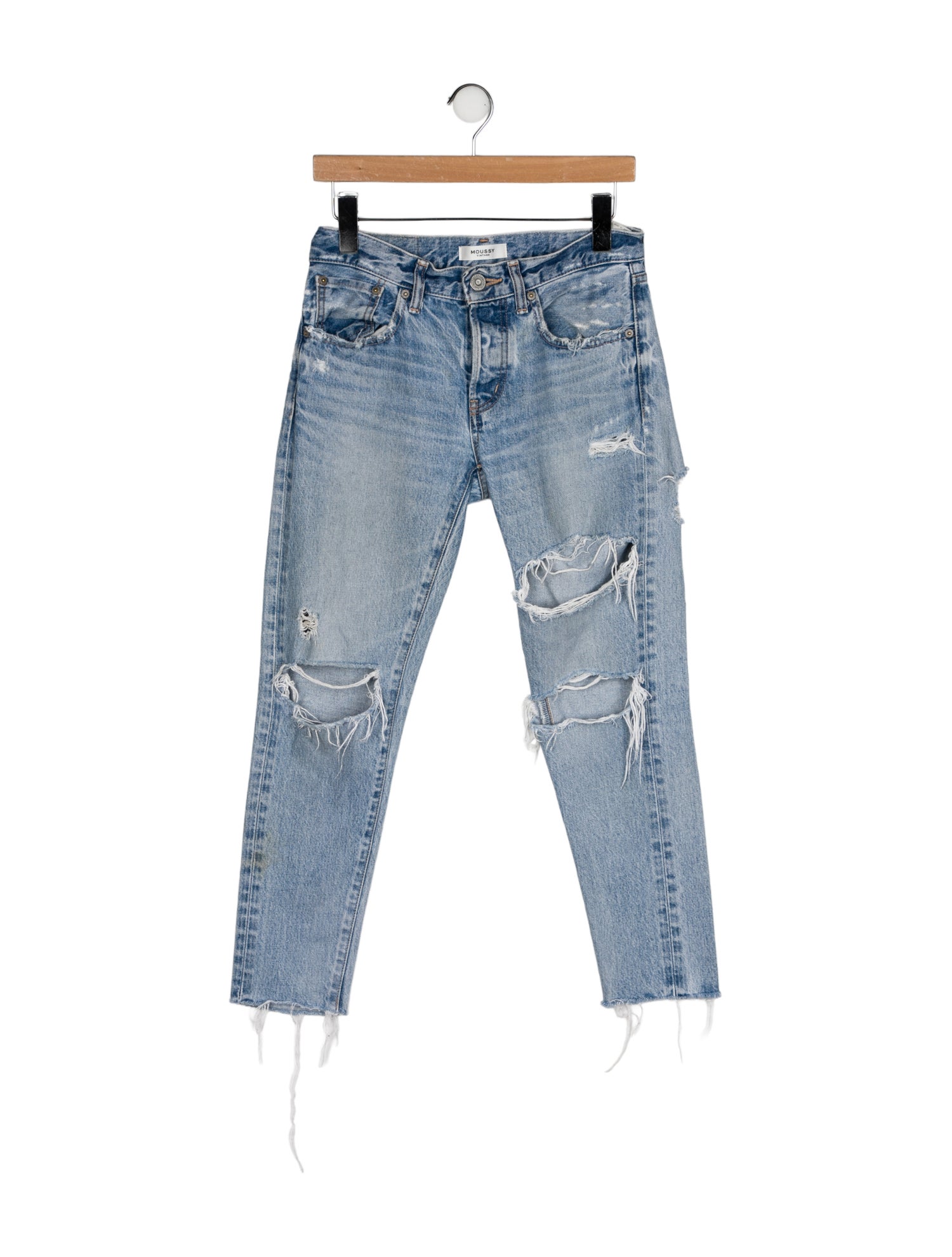 Moussy Vintage Mid-Rise Skinny Leg Jeans