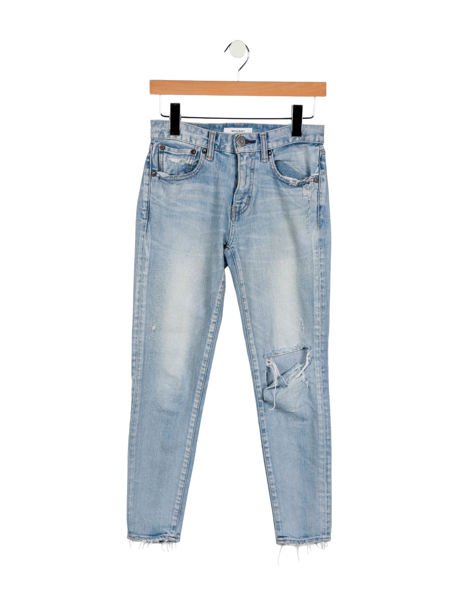 Moussy Vintage Mid-Rise Skinny Leg Jeans