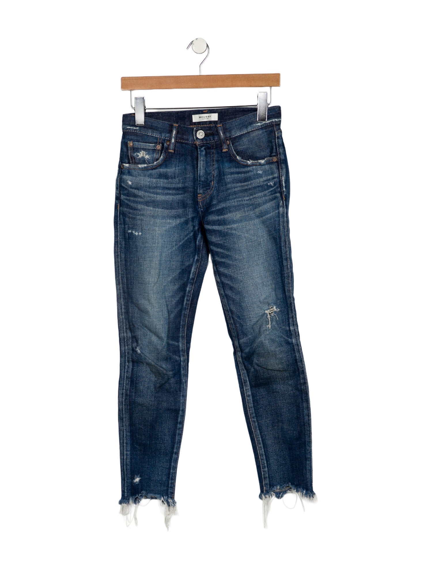 Moussy Vintage Low-Rise Skinny Leg Jeans