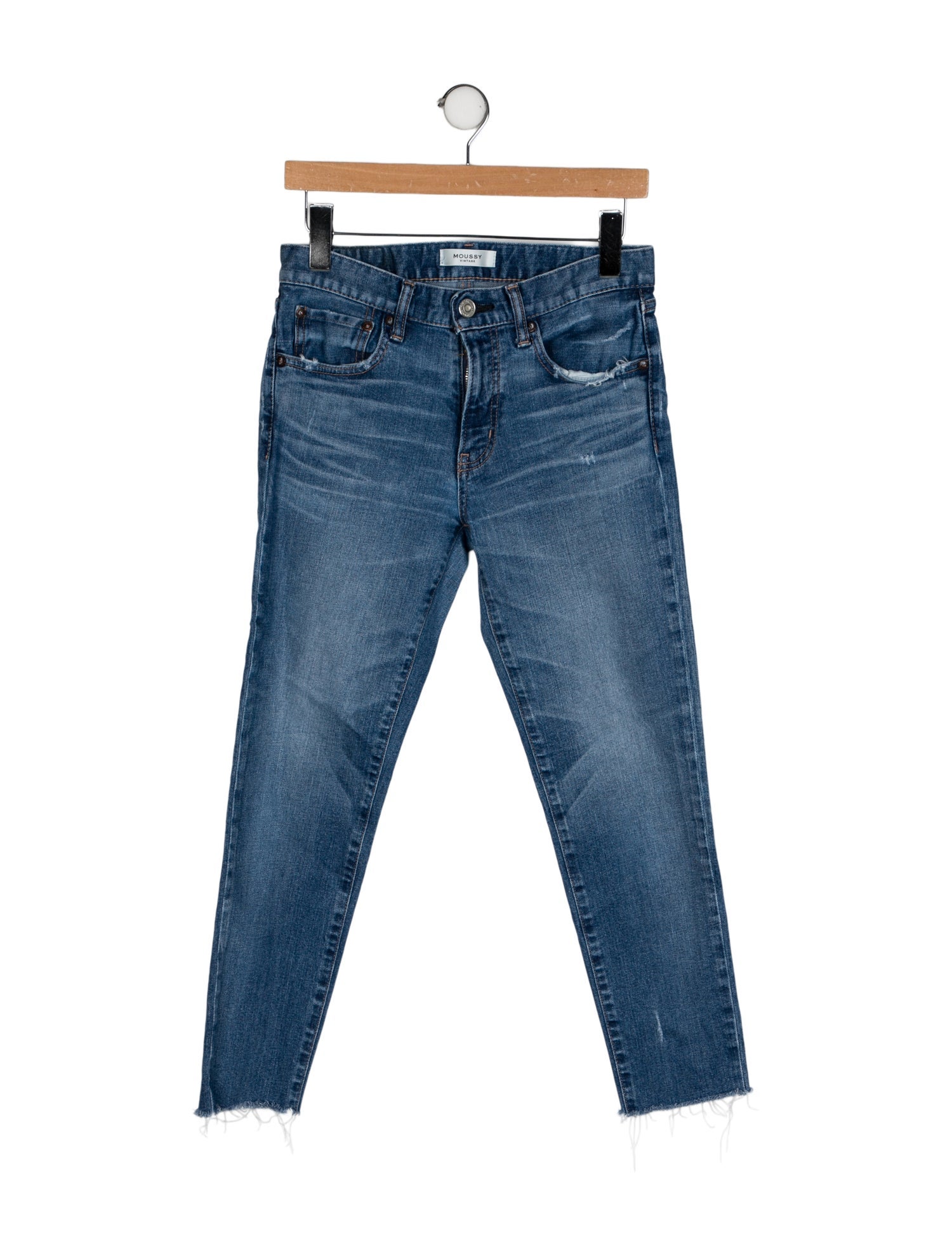 Moussy Vintage Mid-Rise Skinny Leg Jeans