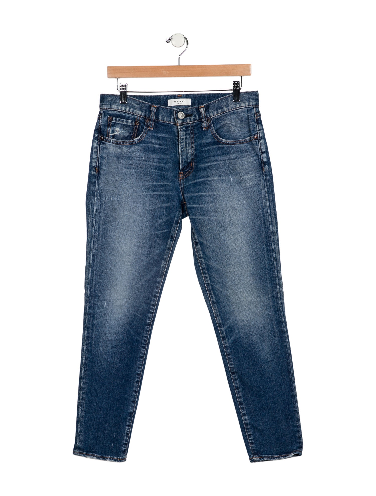 Moussy Vintage Mid-Rise Skinny Leg Jeans