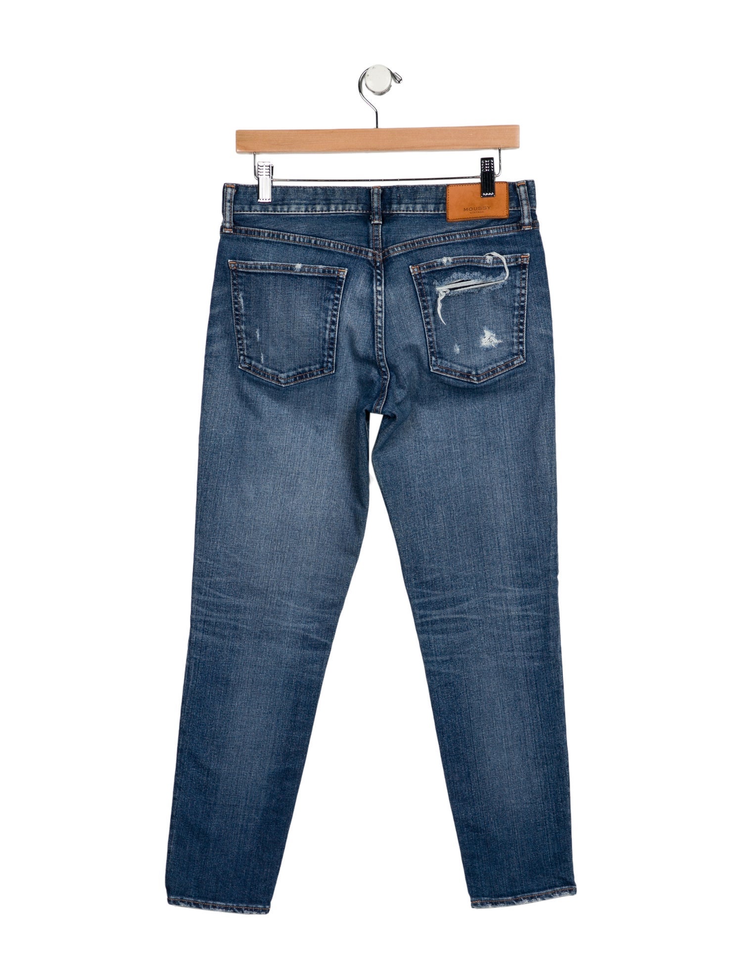 Moussy Vintage Mid-Rise Skinny Leg Jeans