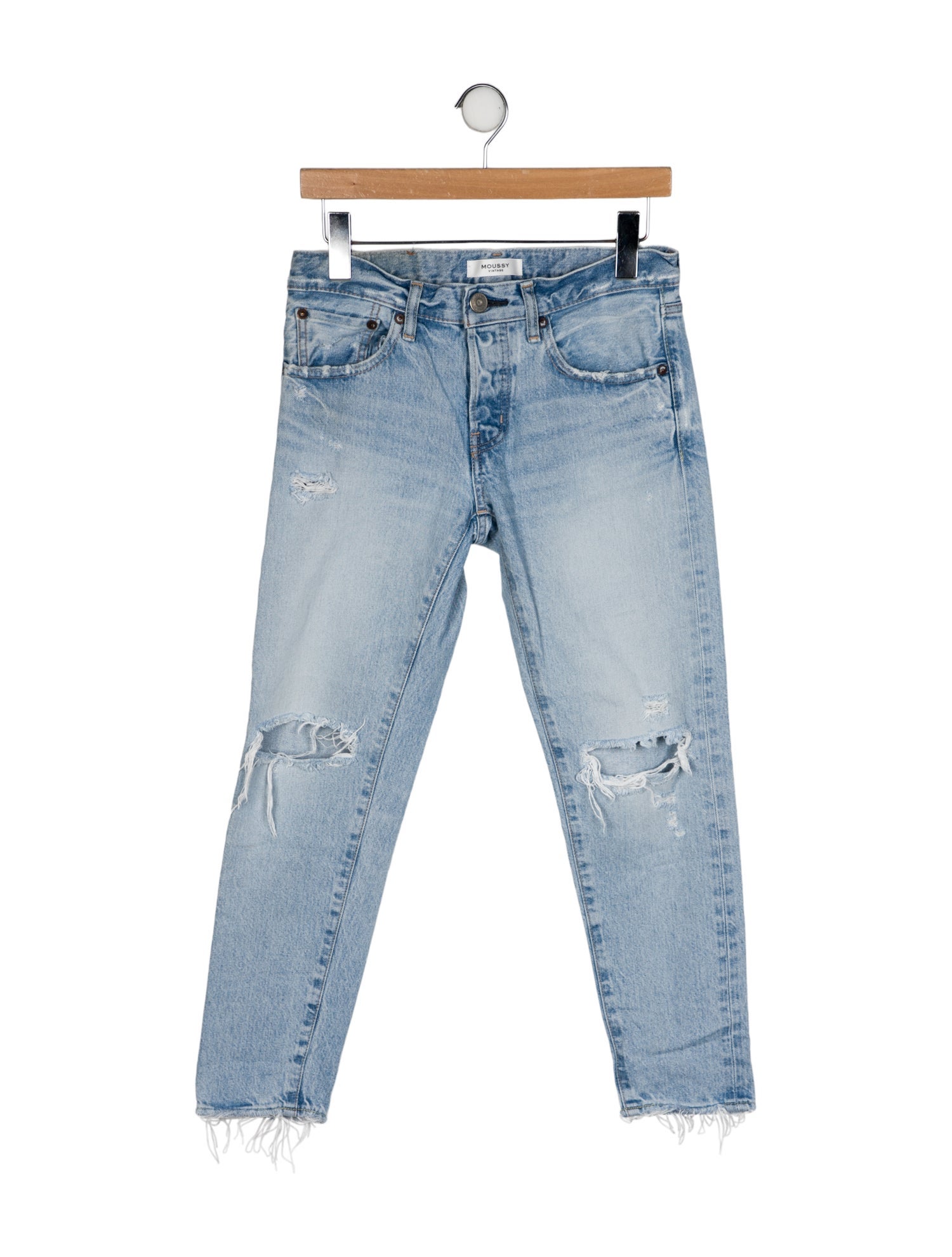 Moussy Vintage Mid-Rise Skinny Leg Jeans