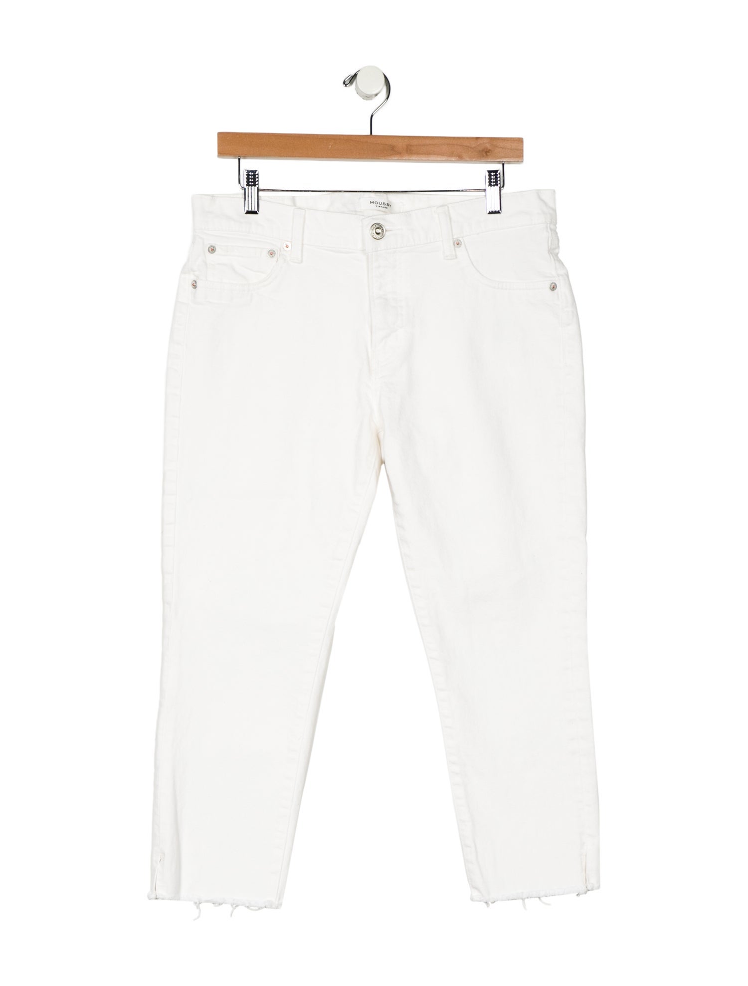 Moussy Vintage Mid-Rise Straight Leg Jeans